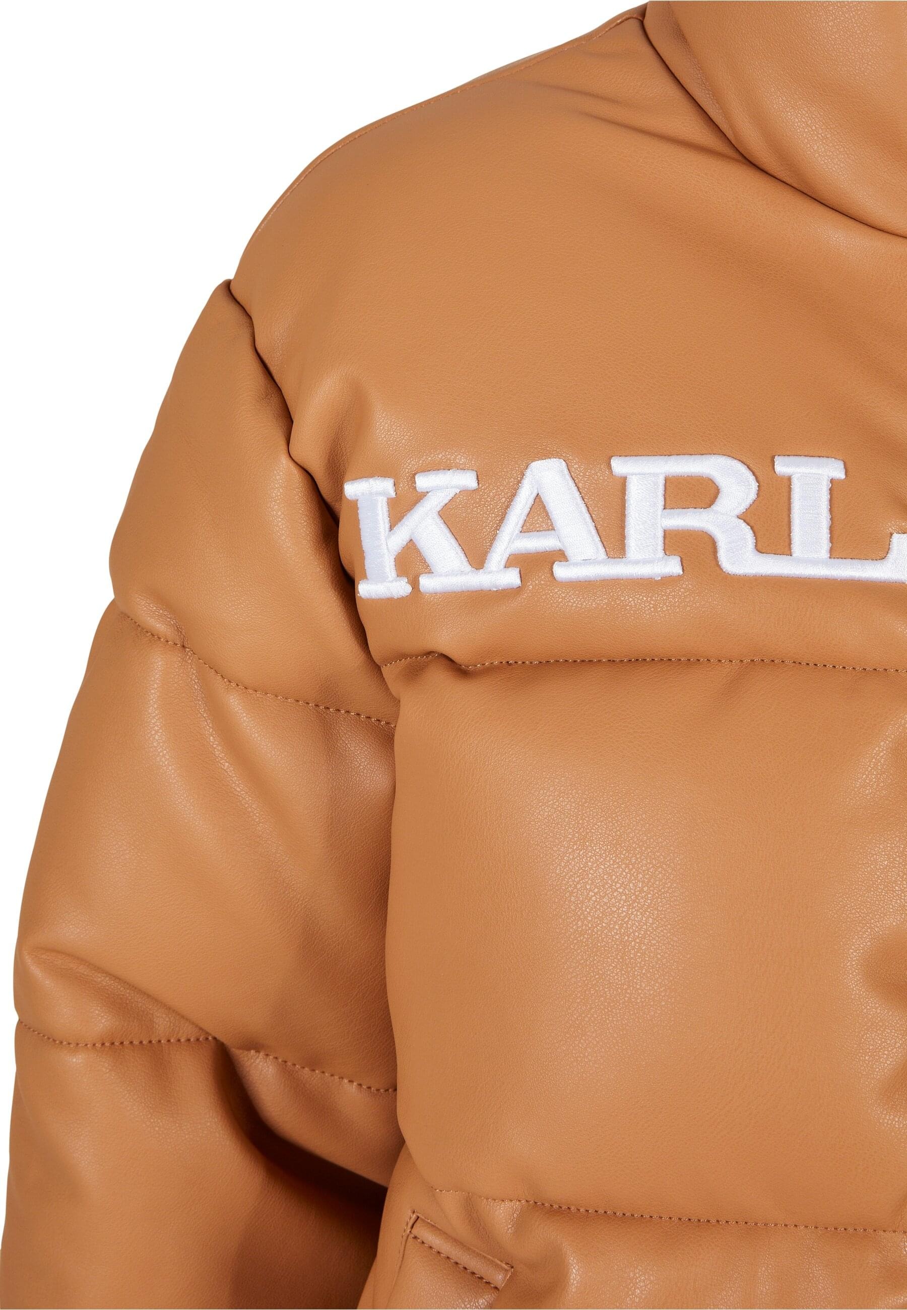 Karl Kani Allwetterjacke »Karl Kani Damen KW224-049-1KK Retro Puffer PU Jacket«, (1 St.), ohne Kapuze