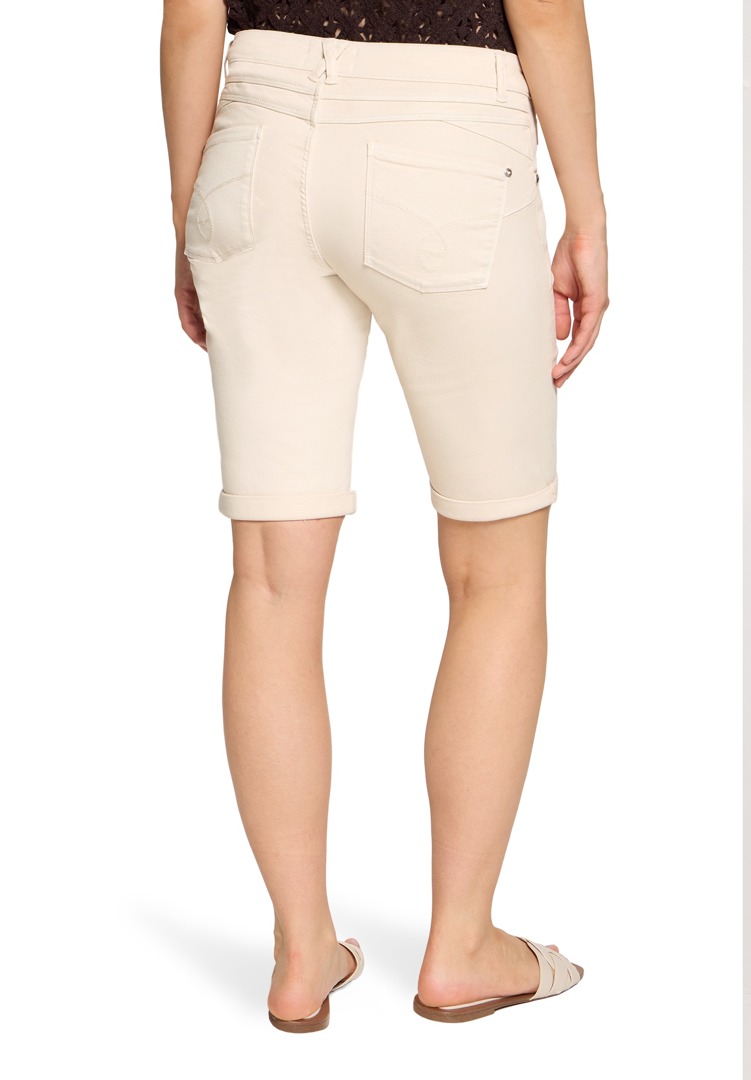 Cartoon Shorts »Damen mit Stickerei«