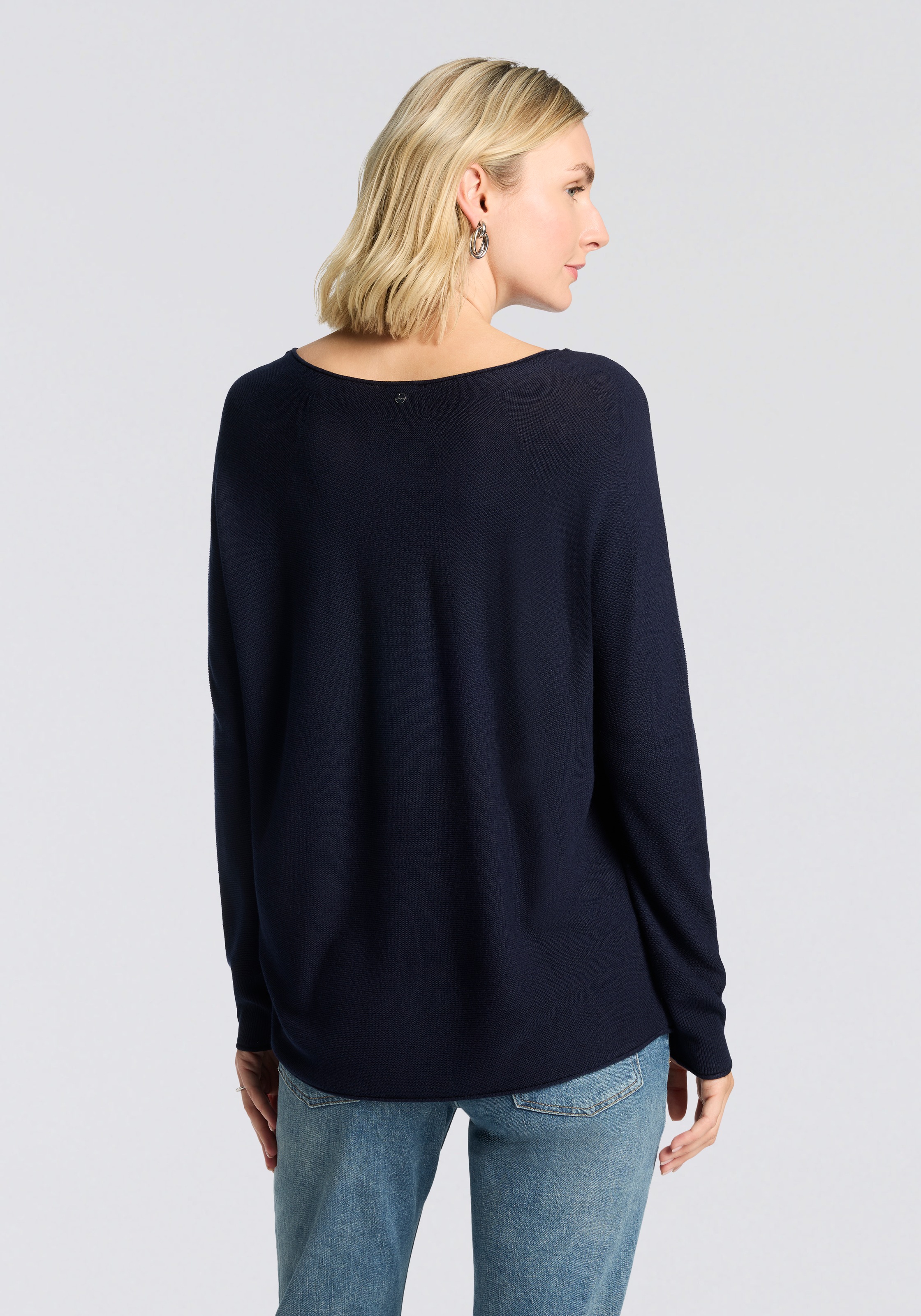 BOSS ORANGE Strickpullover "Falandrana Premium Damenmode" im Materialmix mi günstig online kaufen