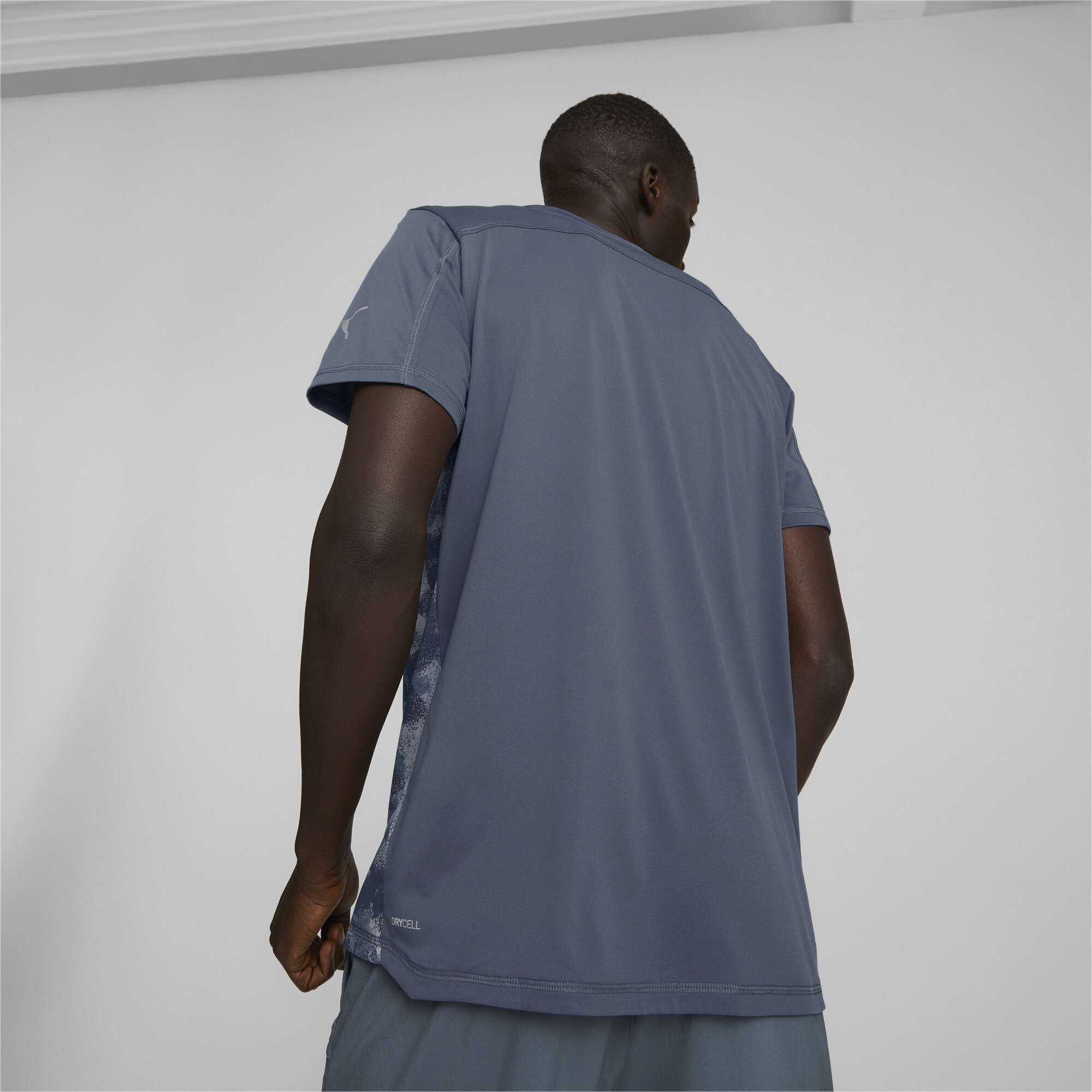 PUMA Laufshirt »Bedrucktes kurzärmliges Running-T-Shirt Herren«