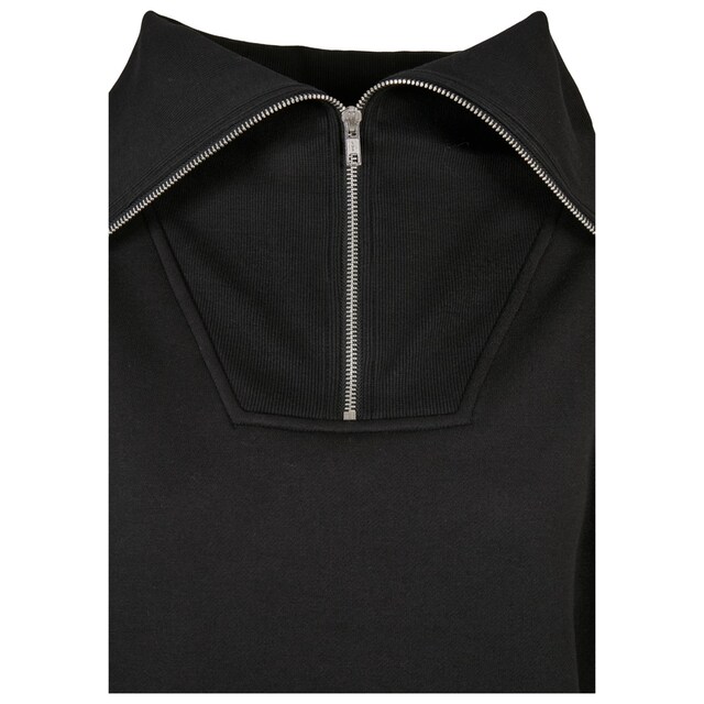 URBAN CLASSICS Sweater »Damen Ladies Oversized High Neck Troyer Crew«, (1  tlg.) online bestellen | BAUR