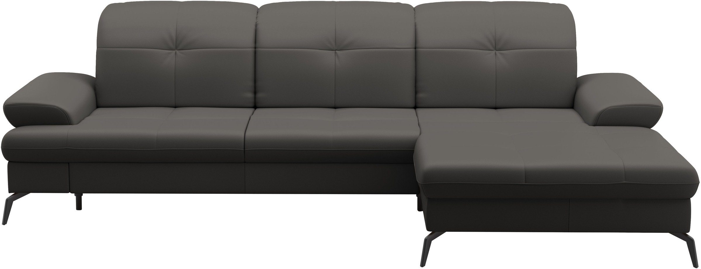 sit&more Ecksofa "Amica, L-Form, inkl. Sitztiefenverstellung & Armteilverst günstig online kaufen