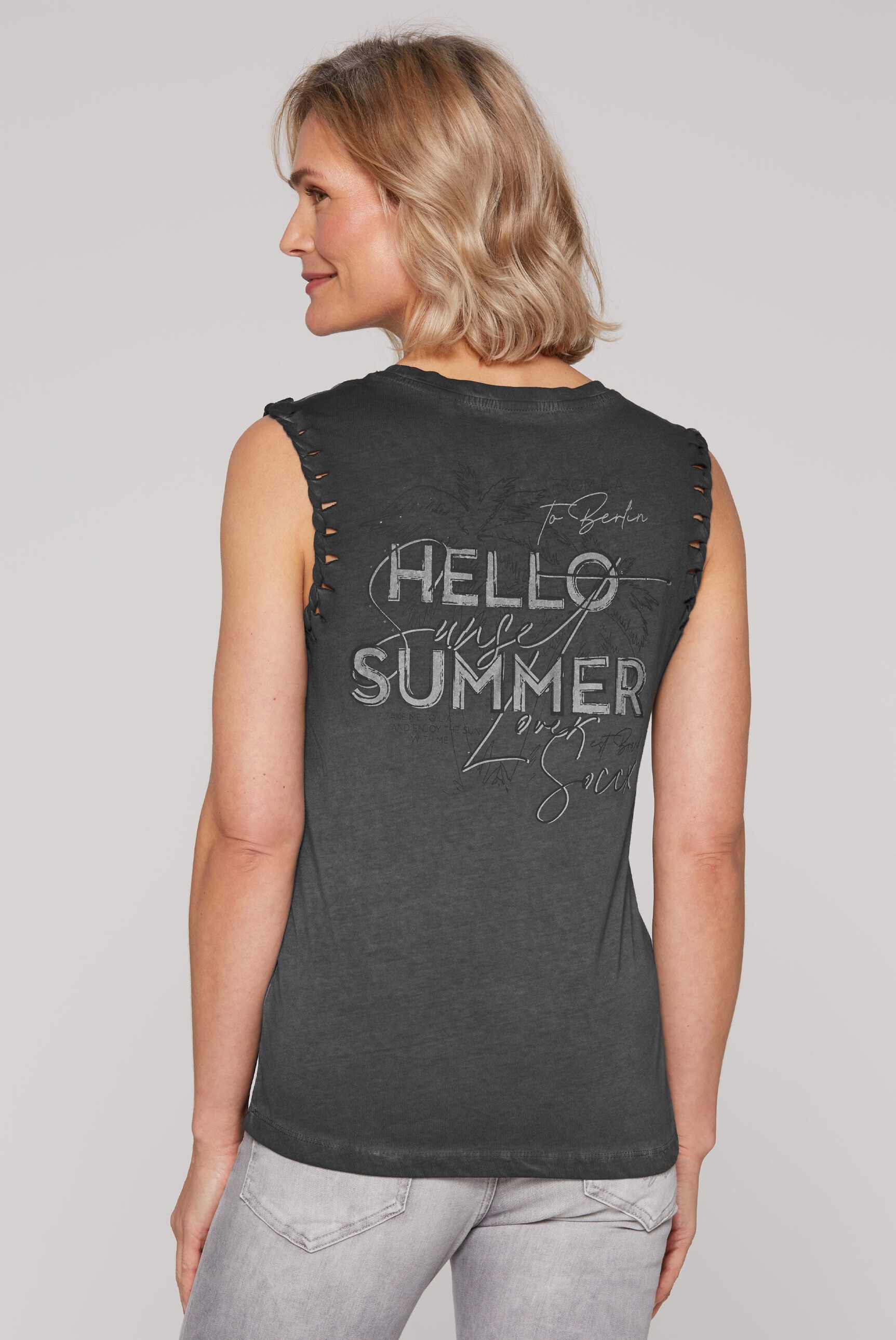 SOCCX Tanktop, aus Baumwolle