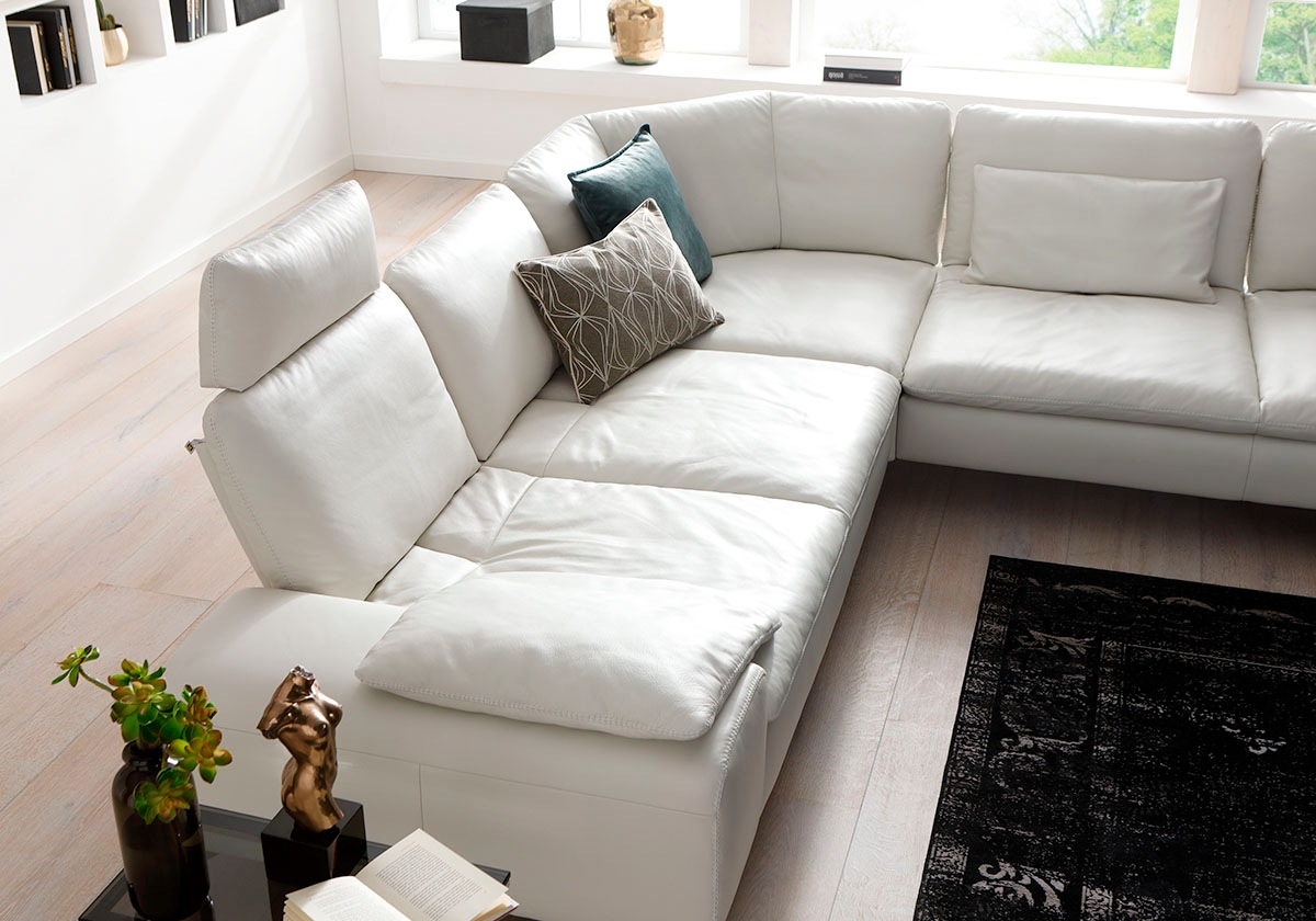 W.SCHILLIG Ecksofa "valentinoo, Designsofa, elegant und bequem, L-Form", (S günstig online kaufen