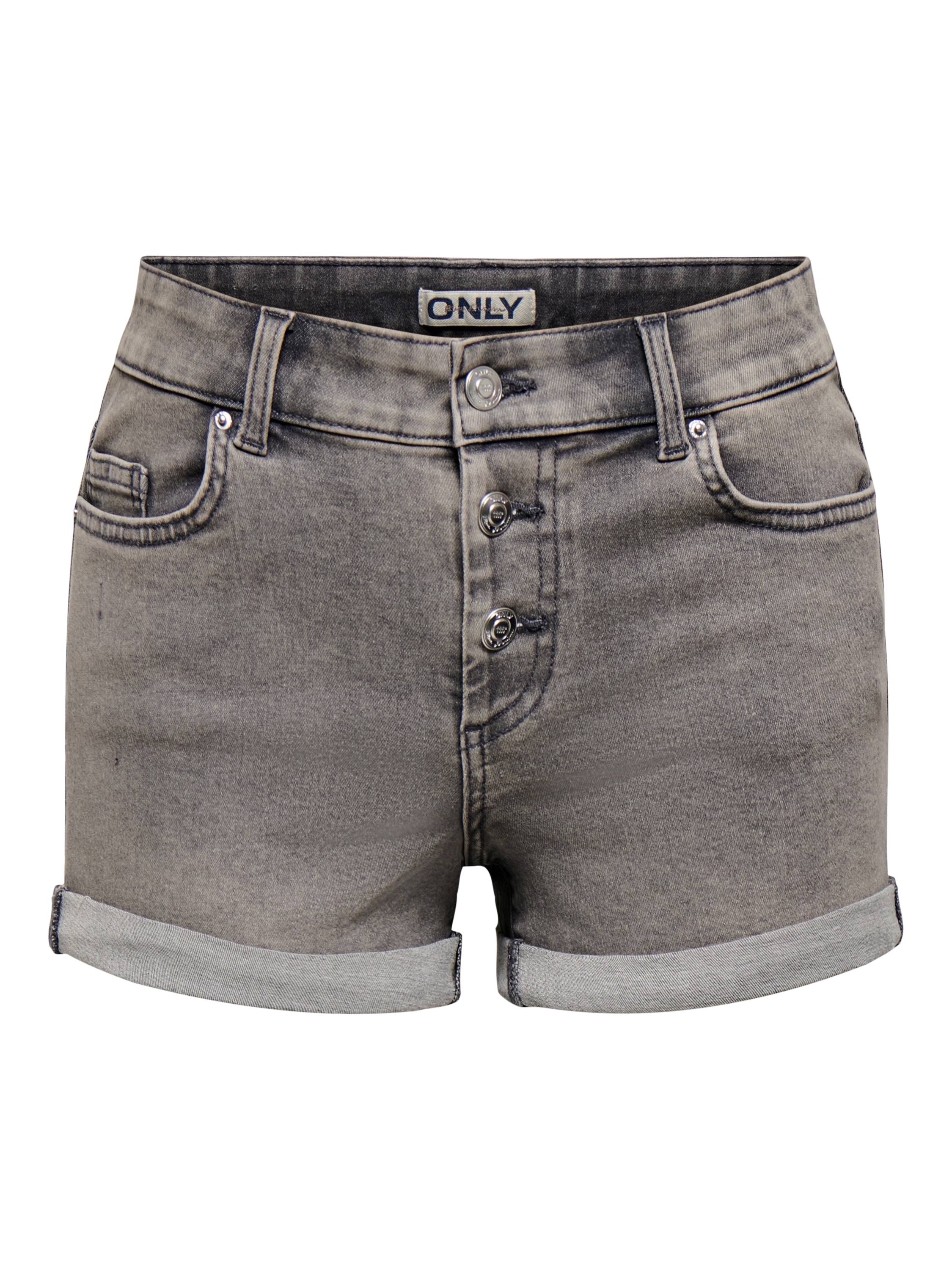 ONLY Jeansshorts »ONLJESSIE MID VIS BUT SHORTS DNM« Baumwollmischung