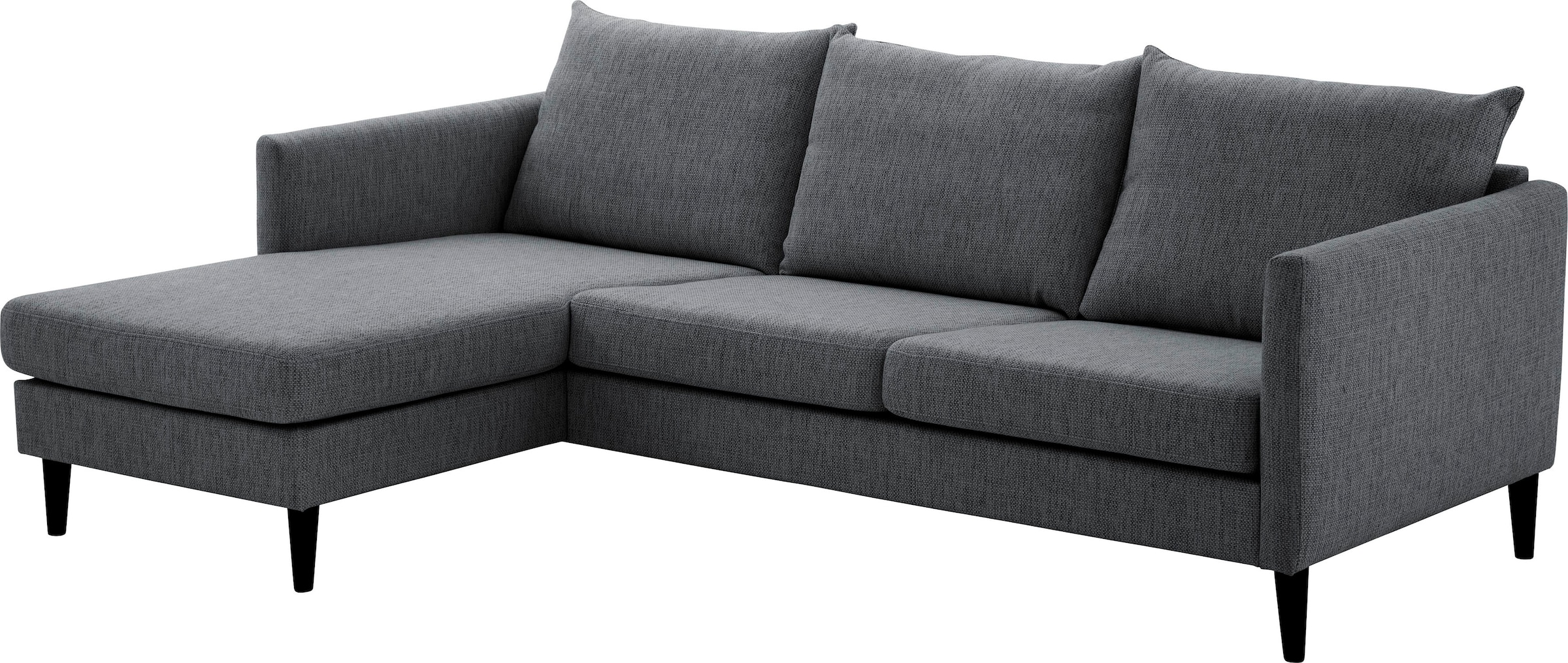 Ecksofa mit kaufen ATLANTIC »Rekvik«, Ottomane | beidseitig montierbar collection Wellenunterfederung, BAUR home