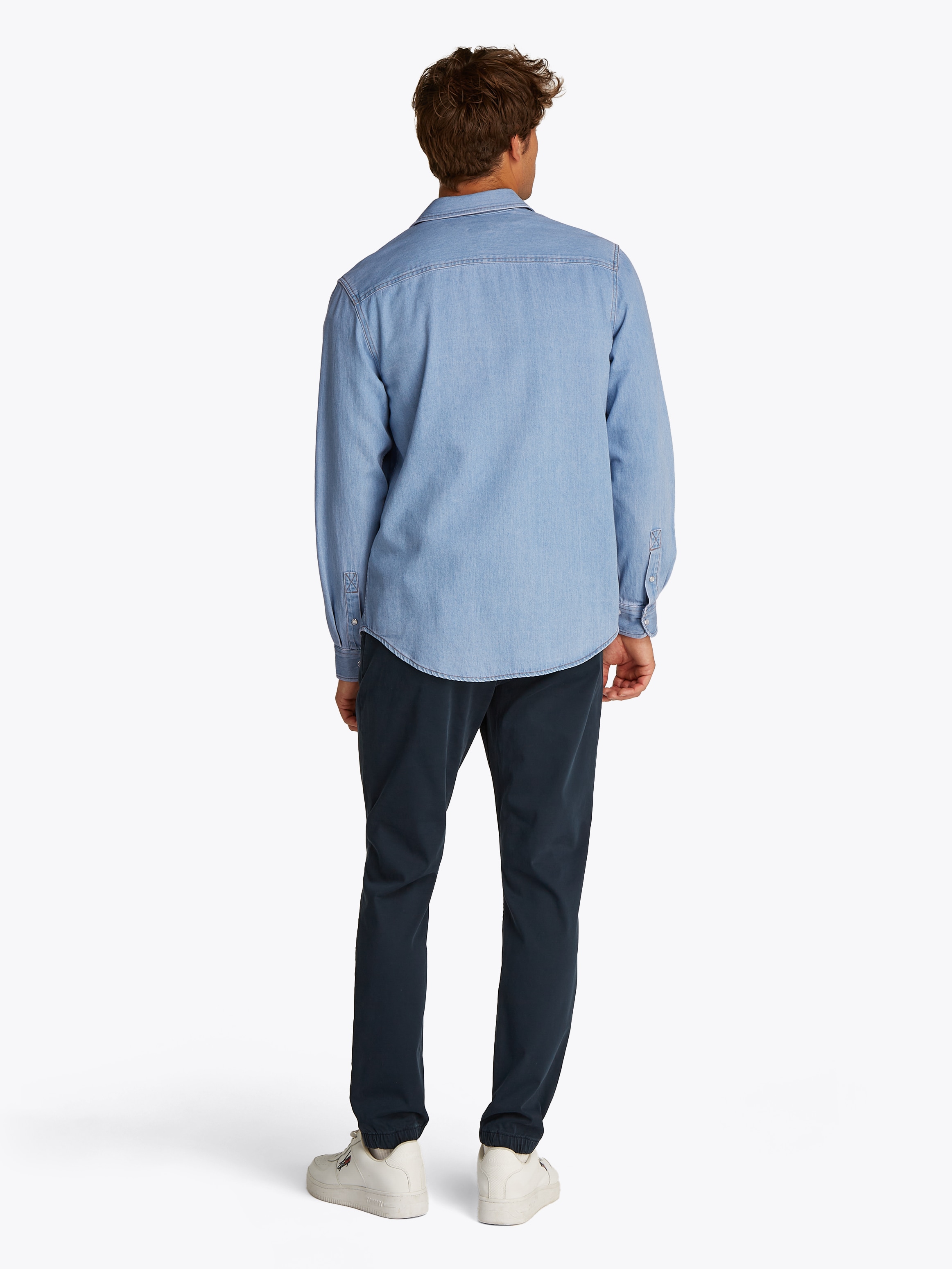 Tommy Jeans Jeanshemd »REGULAR FIT LS DENIM SHIRT«