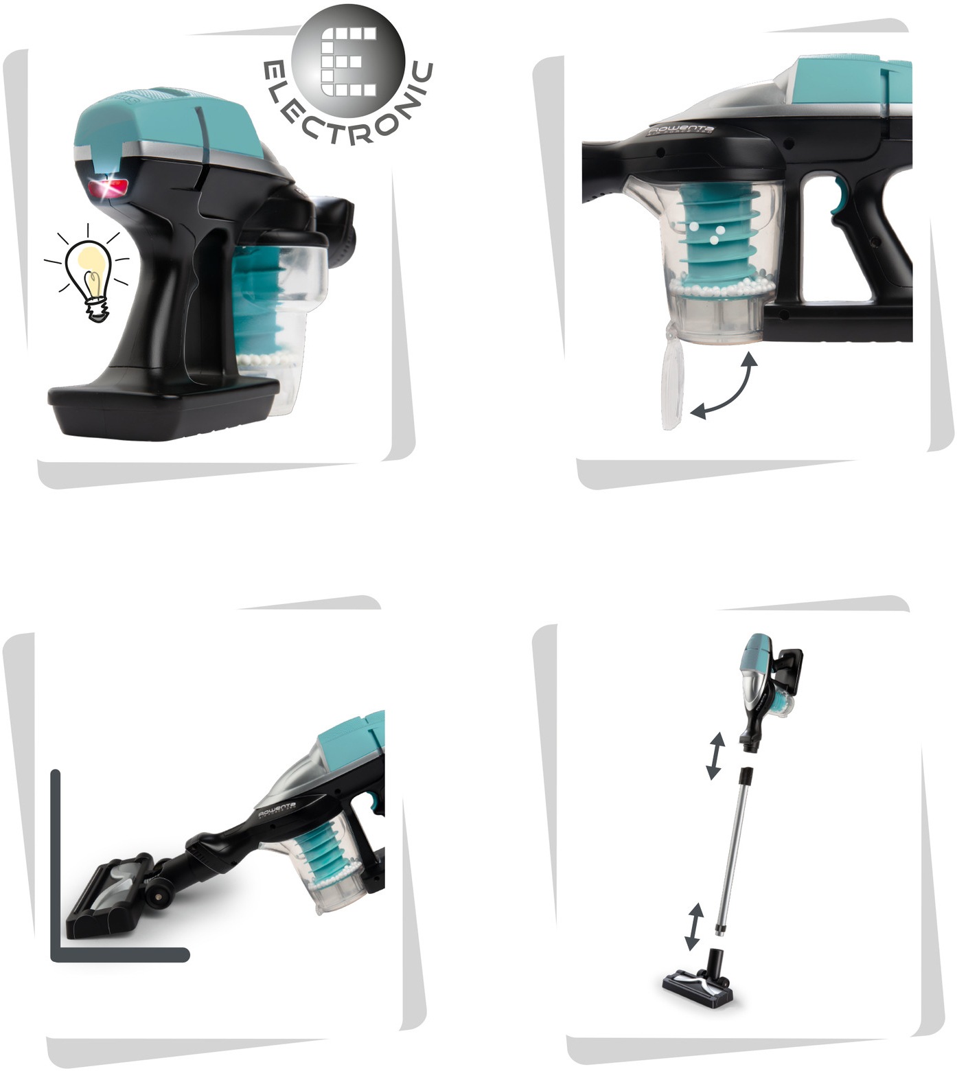 Smoby Kinder-Staubsauger »Rowenta Air Force«, mit Licht und Sound