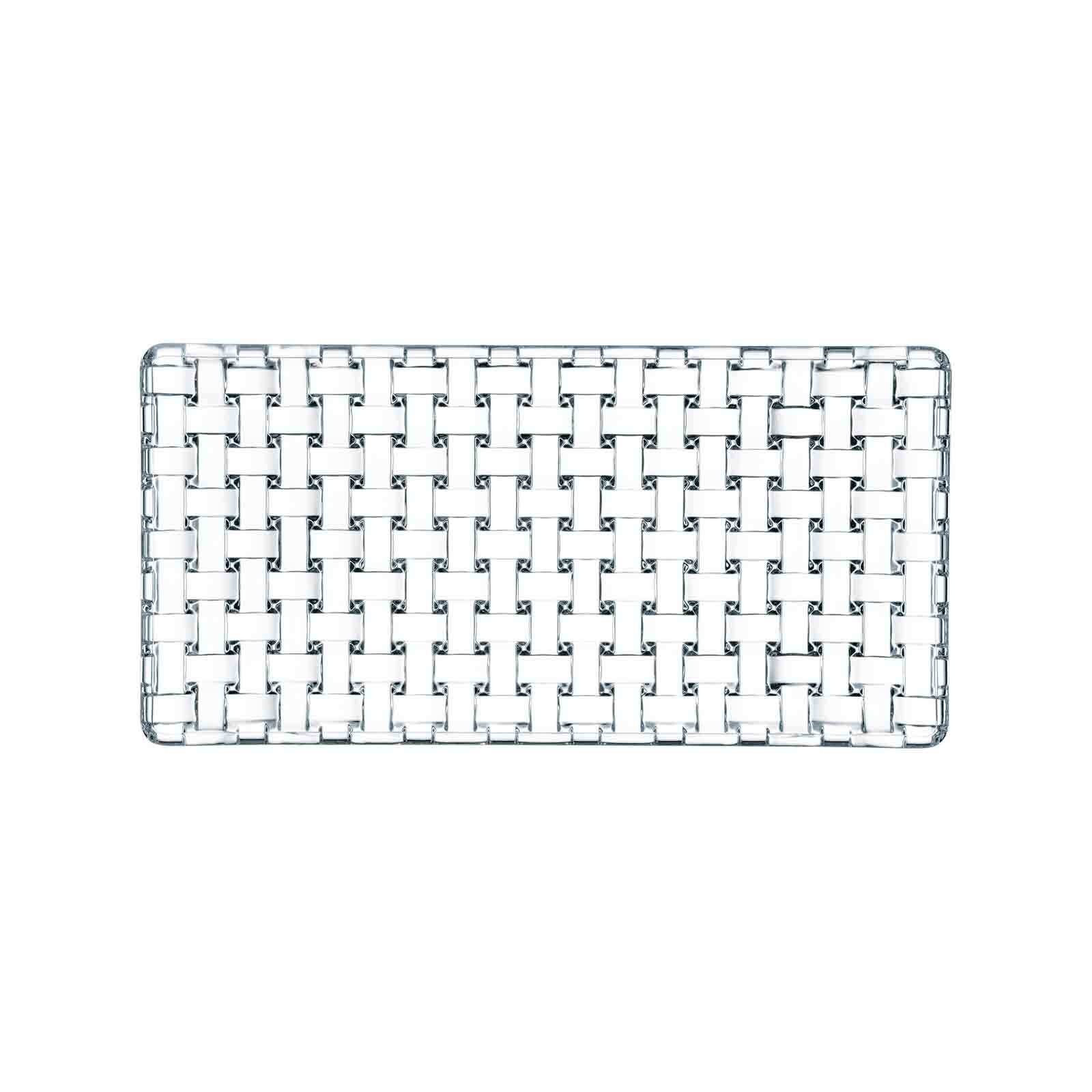 Nachtmann Servierplatte »Servierplatten Bossa Nova 3er Set transparent« Erhöhte Bruchfestigkeit