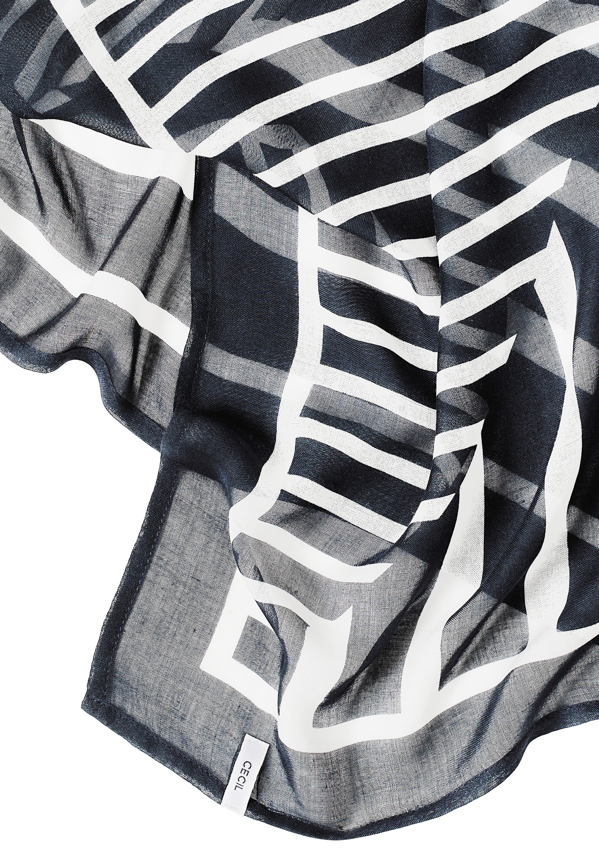 Cecil Halstuch leicht transparent