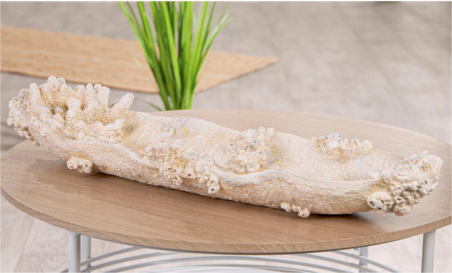 GILDE Dekoschale "Schale Amphora Seychelles weiß H. 10,5 cm" günstig online kaufen