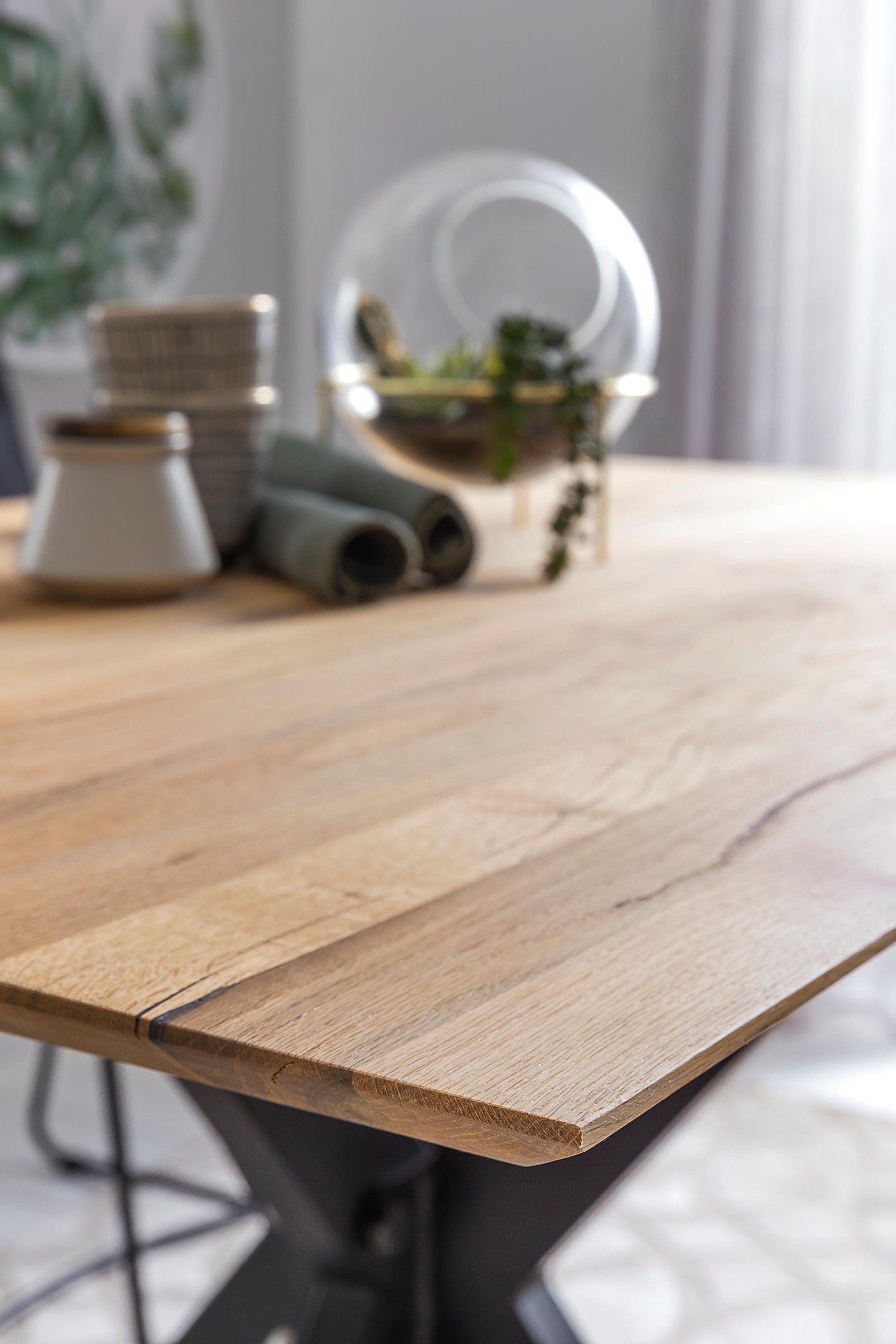 Thumbnail - Home affaire Esstisch "Montreal" mit eleganter Schweizer Kante