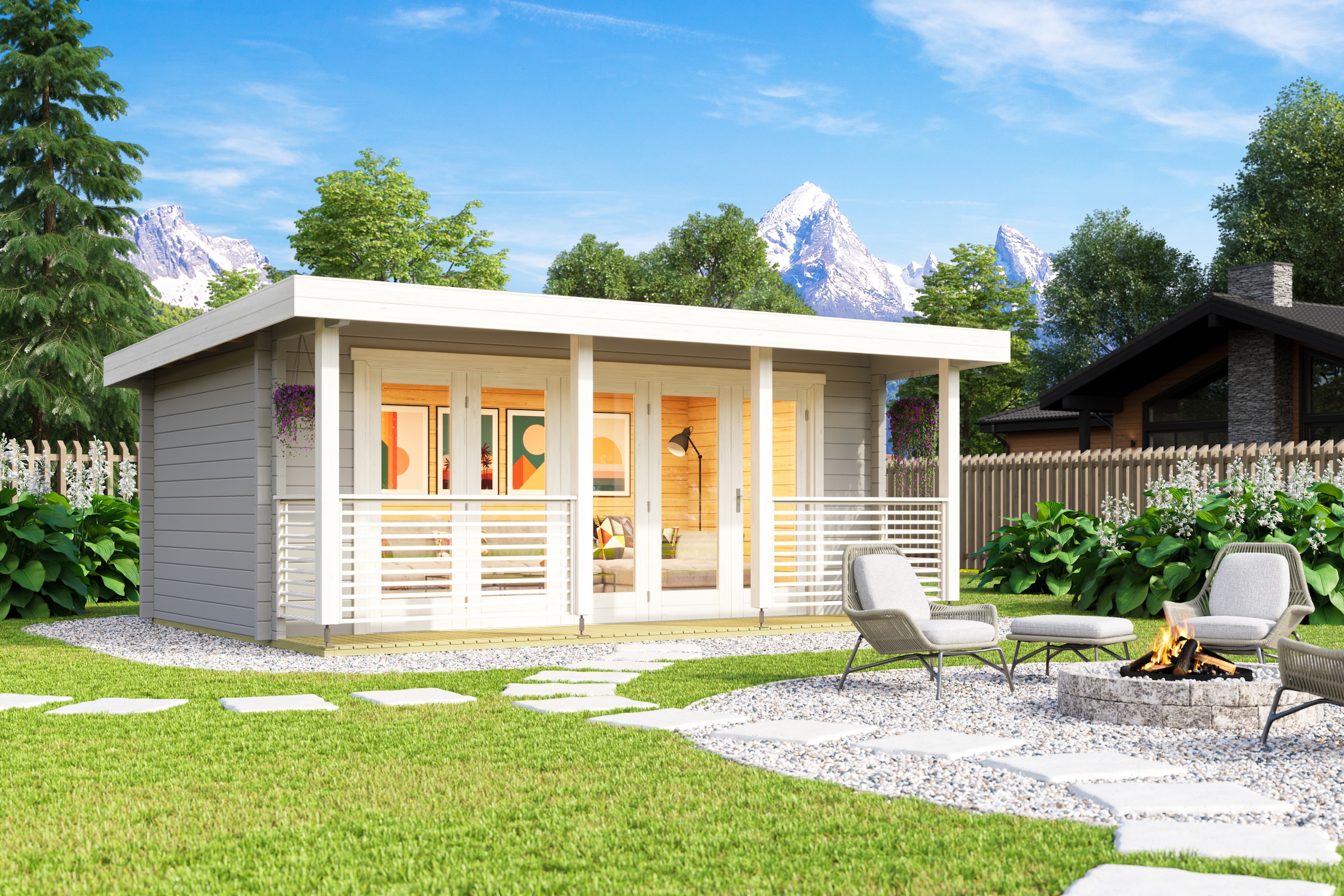 Nordic Holz Gartenhaus "LIVERPOOL 1" günstig online kaufen