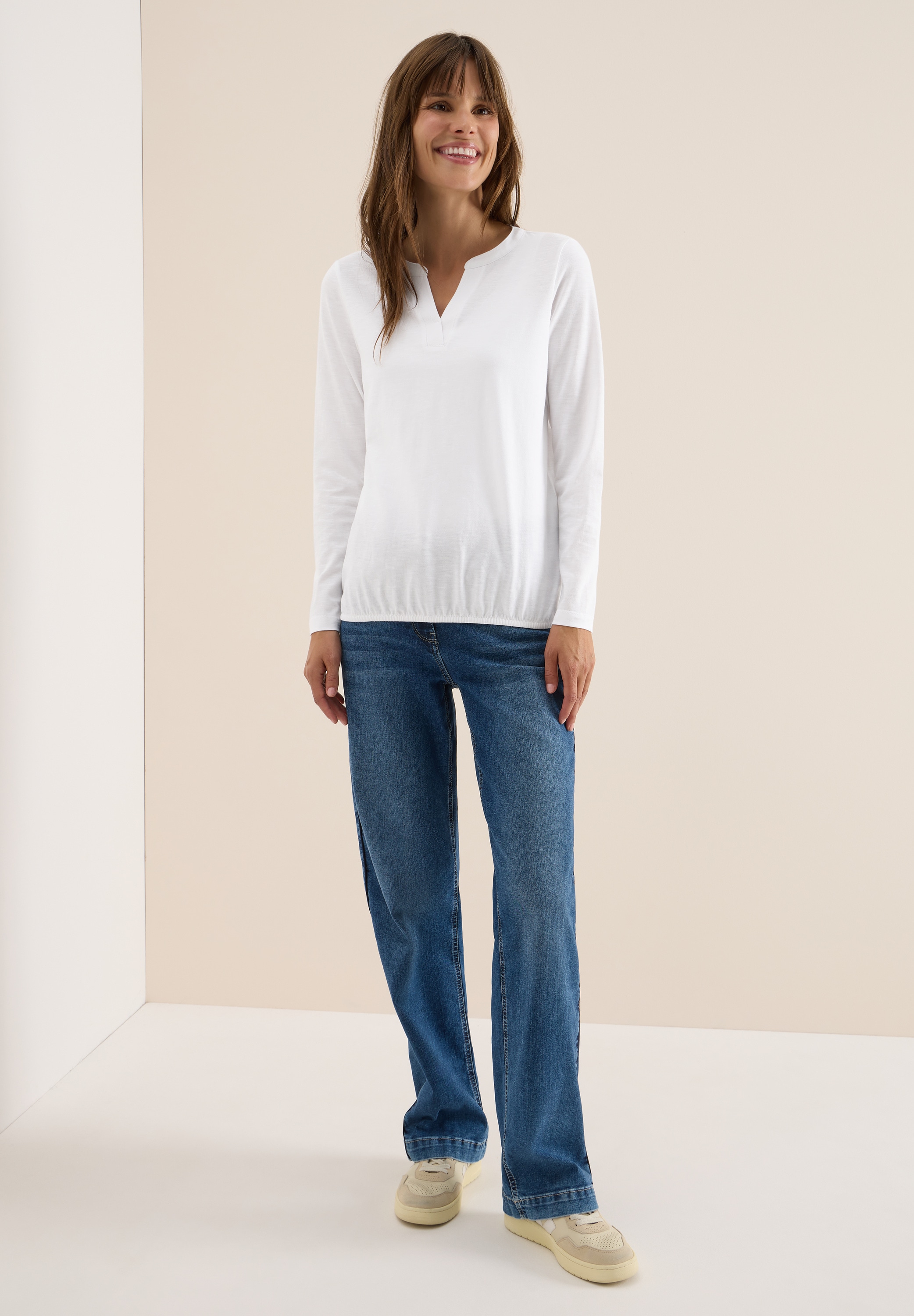 Cecil Langarmshirt, aus reiner Baumwolle