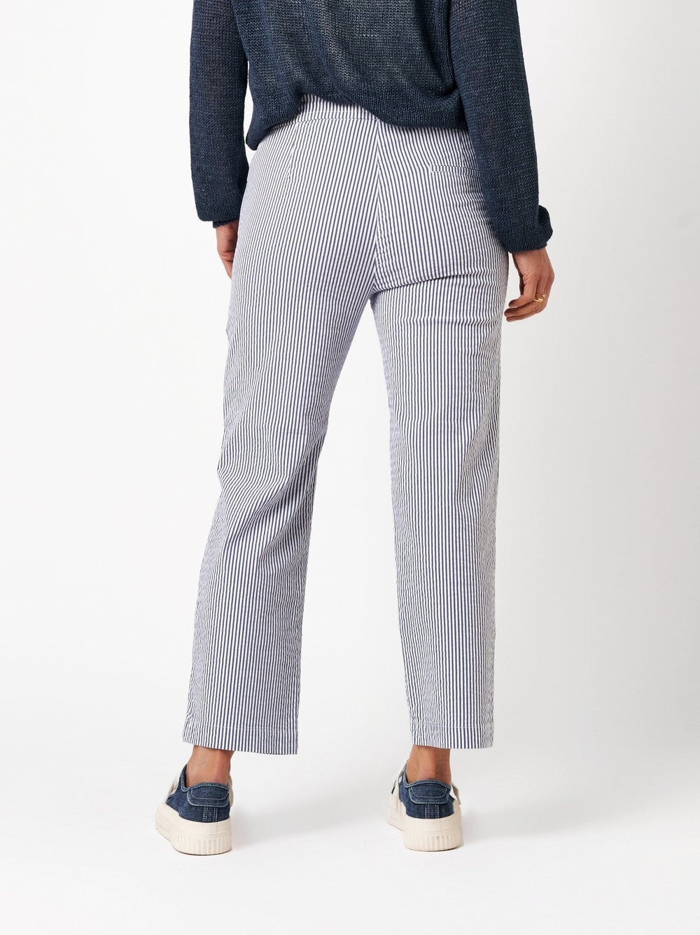 Relaxed Culotte »Scarlet 3/4«  aus Seersucker