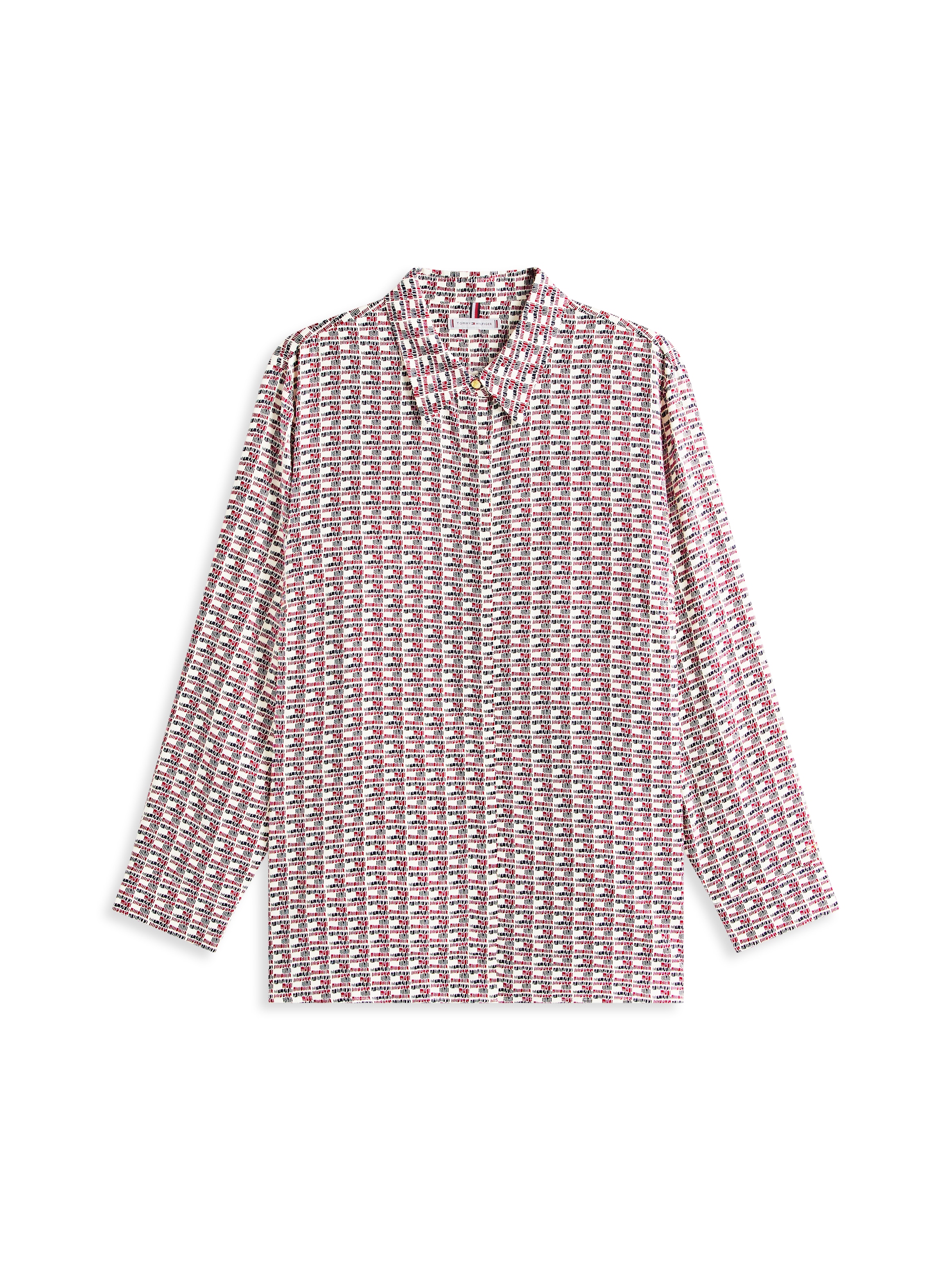 Tommy Hilfiger Curve Shirtbluse »CRV VIS TWILL LS REGULAR SHIRT«
