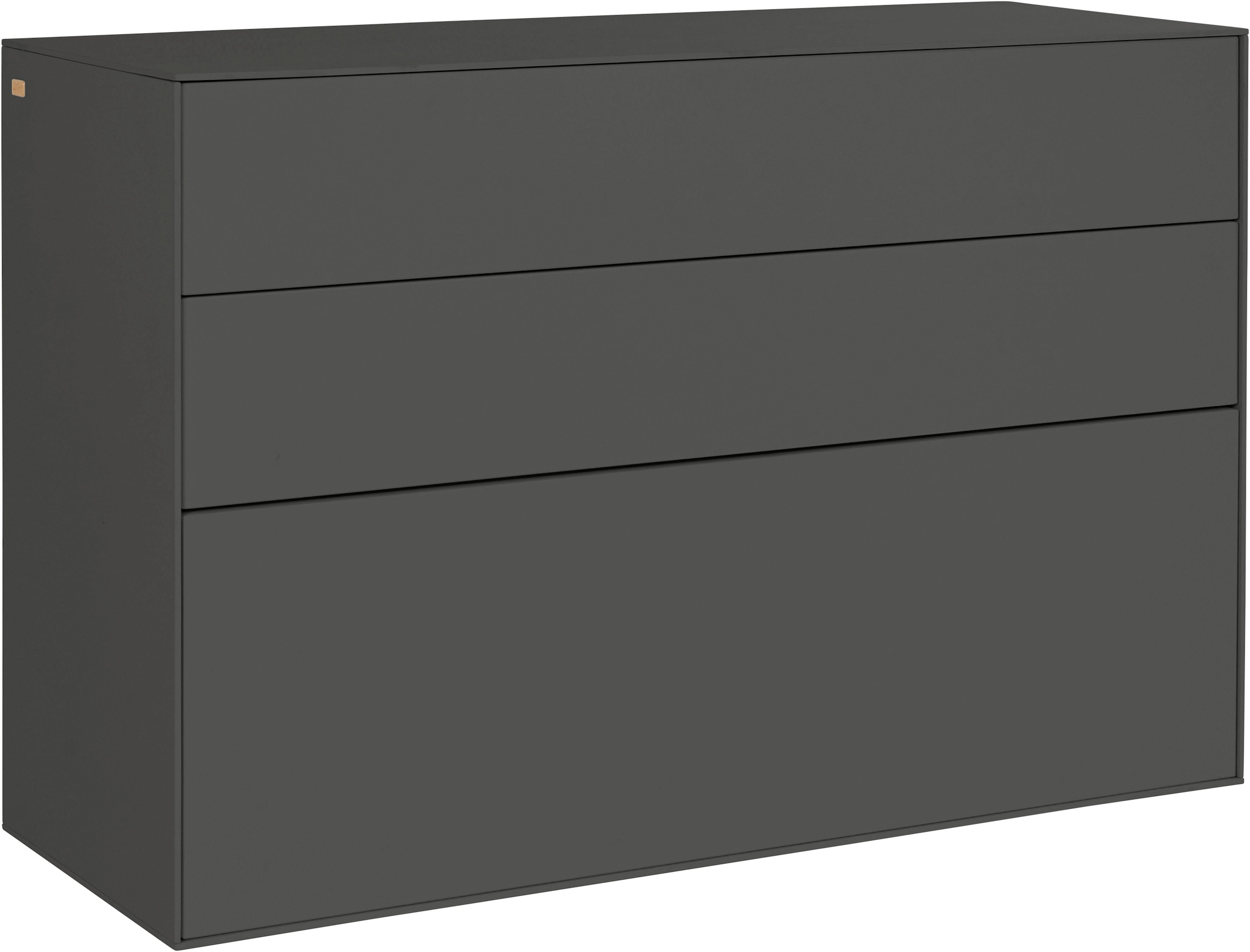 LeGer Home by Lena Gercke Sideboard »Essentials«, Breite: 112cm, MDF lackiert, Push-to-open-Funktion