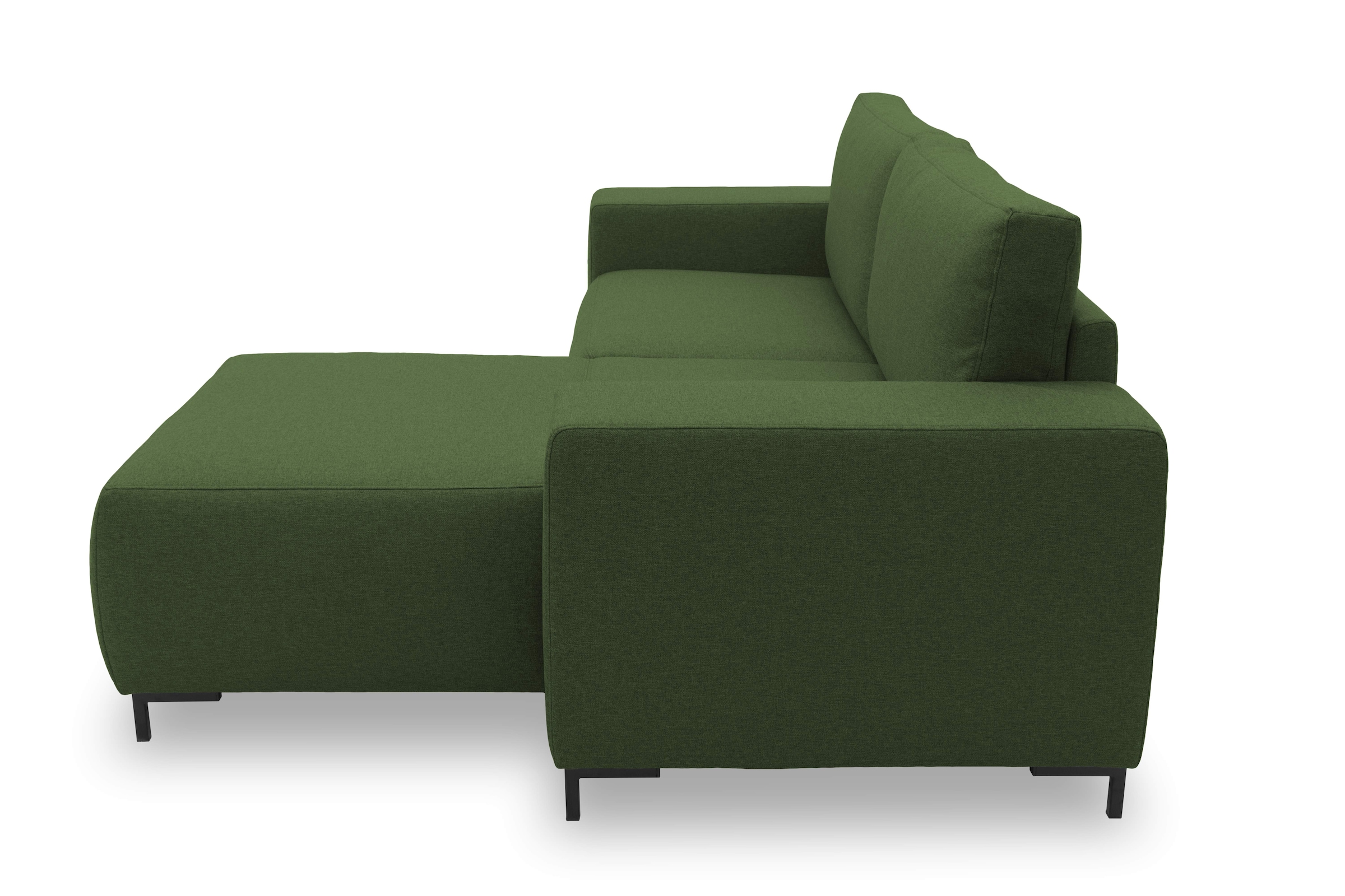LOOKS by Wolfgang Joop Ecksofa »Looks VI L-Form«, gerade Linien, in 2 Bezugsqualitäten