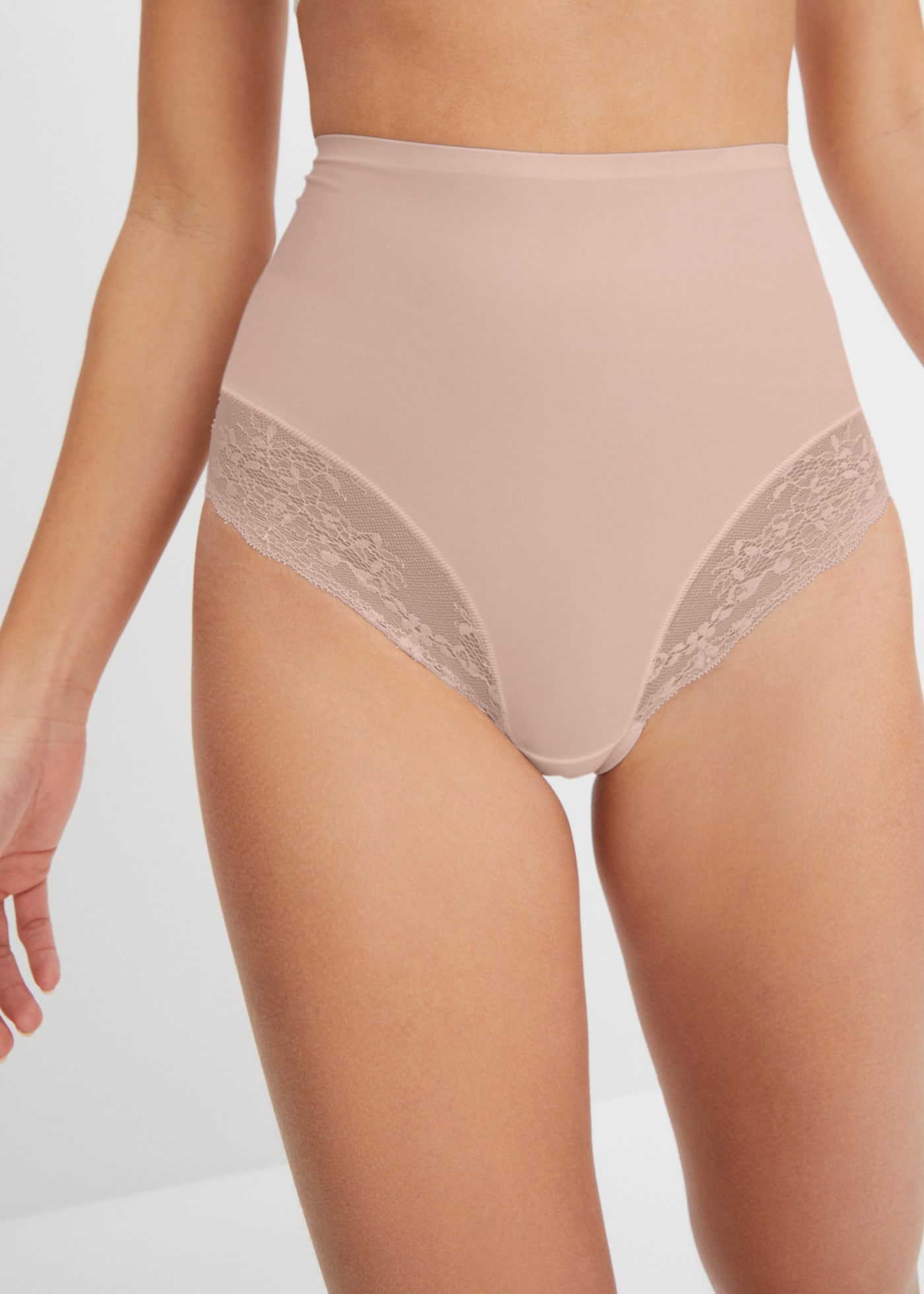 bonprix Shapingpants Packung, 2er, mit Lasercut-Verarbeitung, aus Polyamid und Elasthan, im 2er-Pack