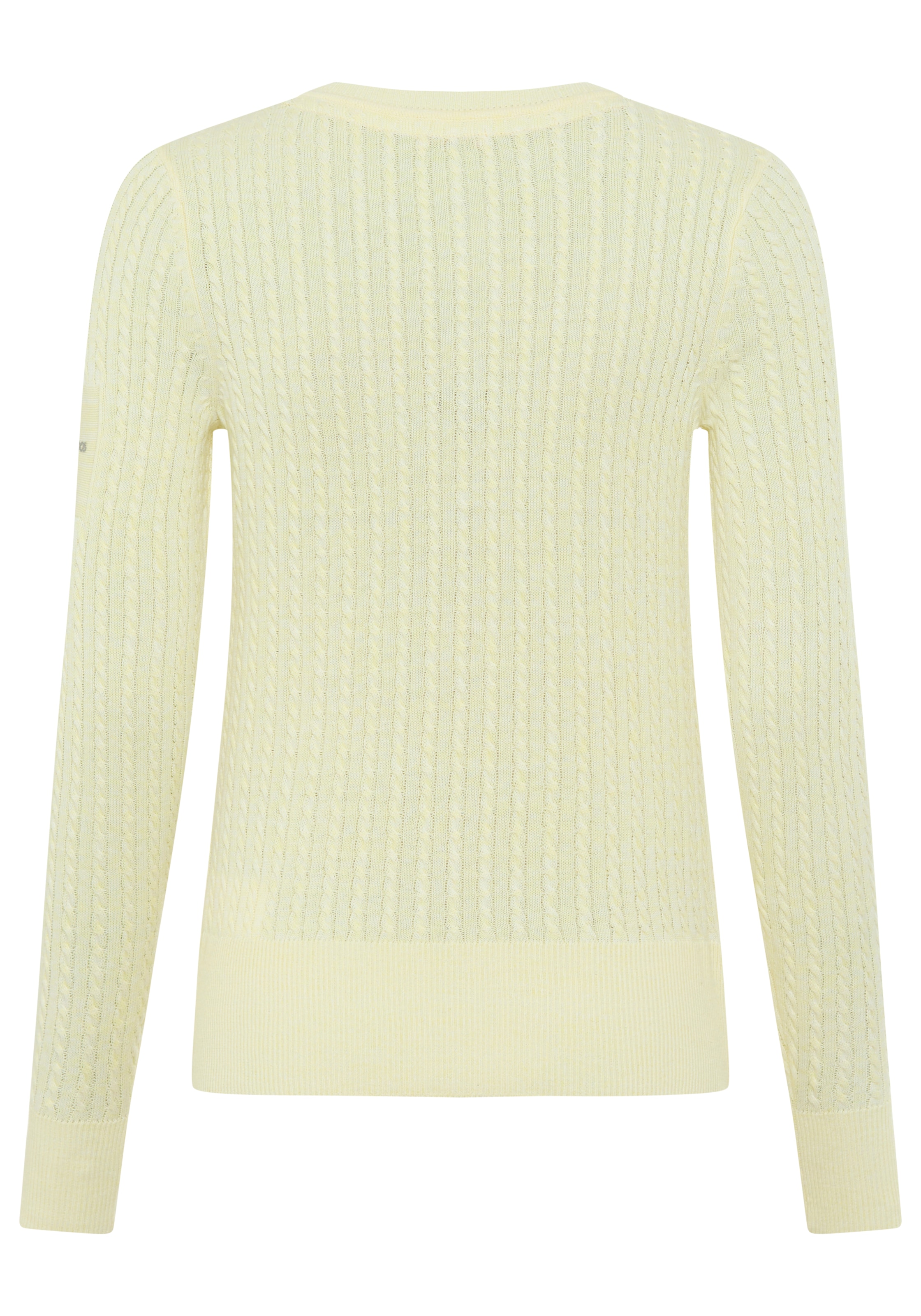KangaROOS Strickjacke hüftlange Form, figurbetonte Passform, aus Feinstrick und Strick