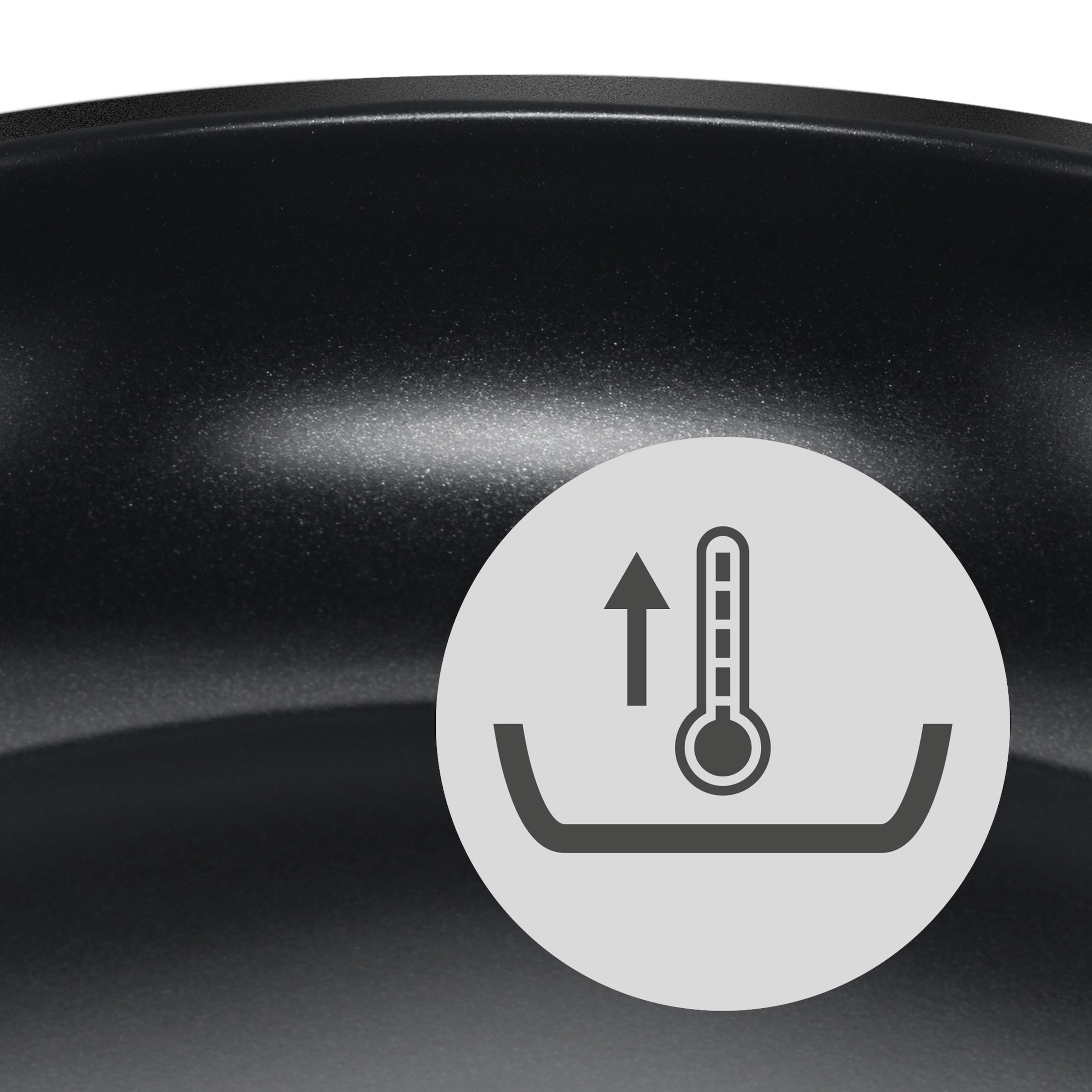 WMF Keptuvė »Durado Edelstahlpfanne 28 cm Induktion« Cromargan® Nerūdijančio plieno  Rostfrei 18/10 (1 tlg.) Antihaftbeschichtetfür alle Herdarten tinka energiesparend