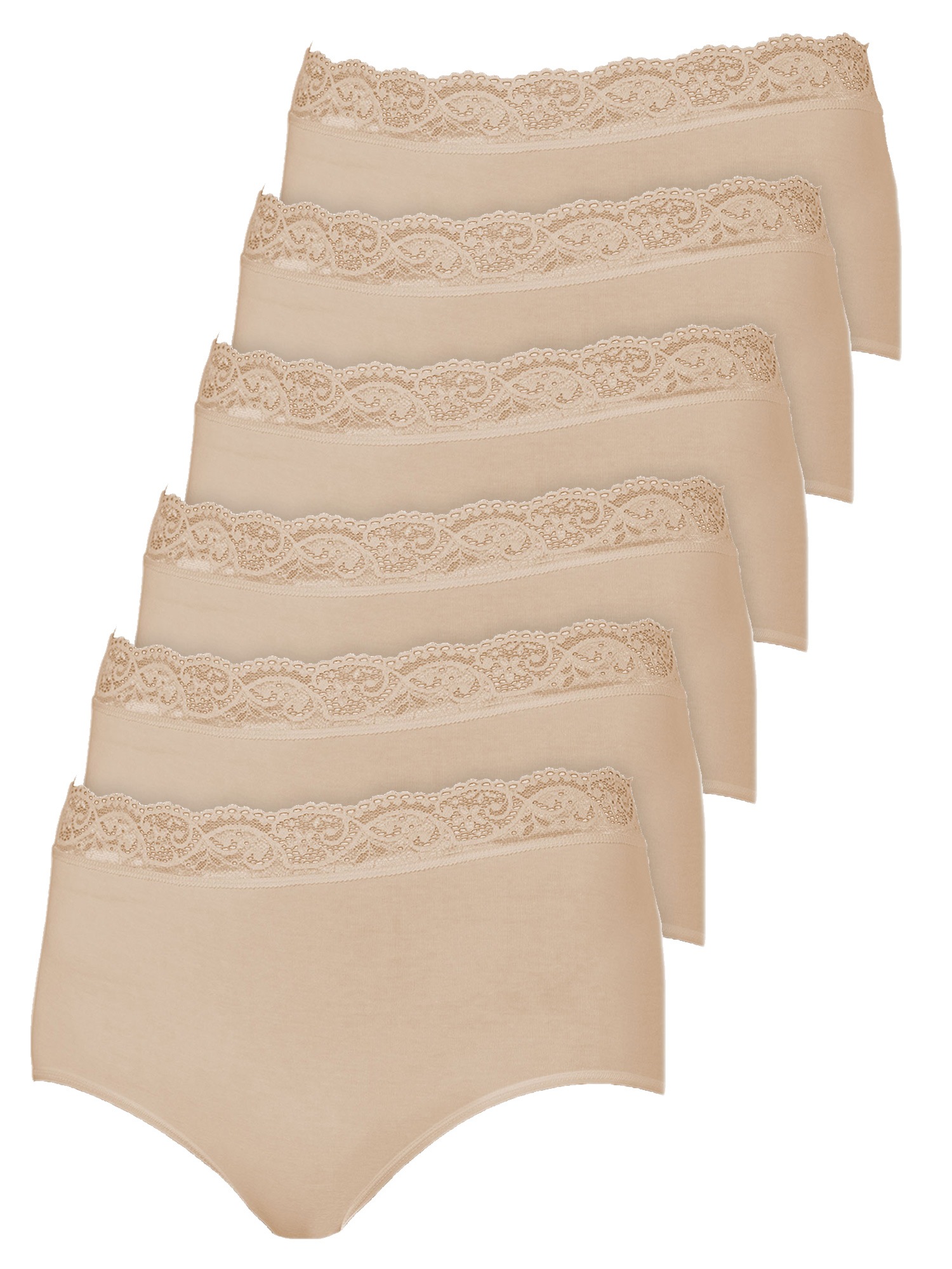 Nina Von C. Taillenshaper "6er Pack Damen Taillenslip Slipboutique"