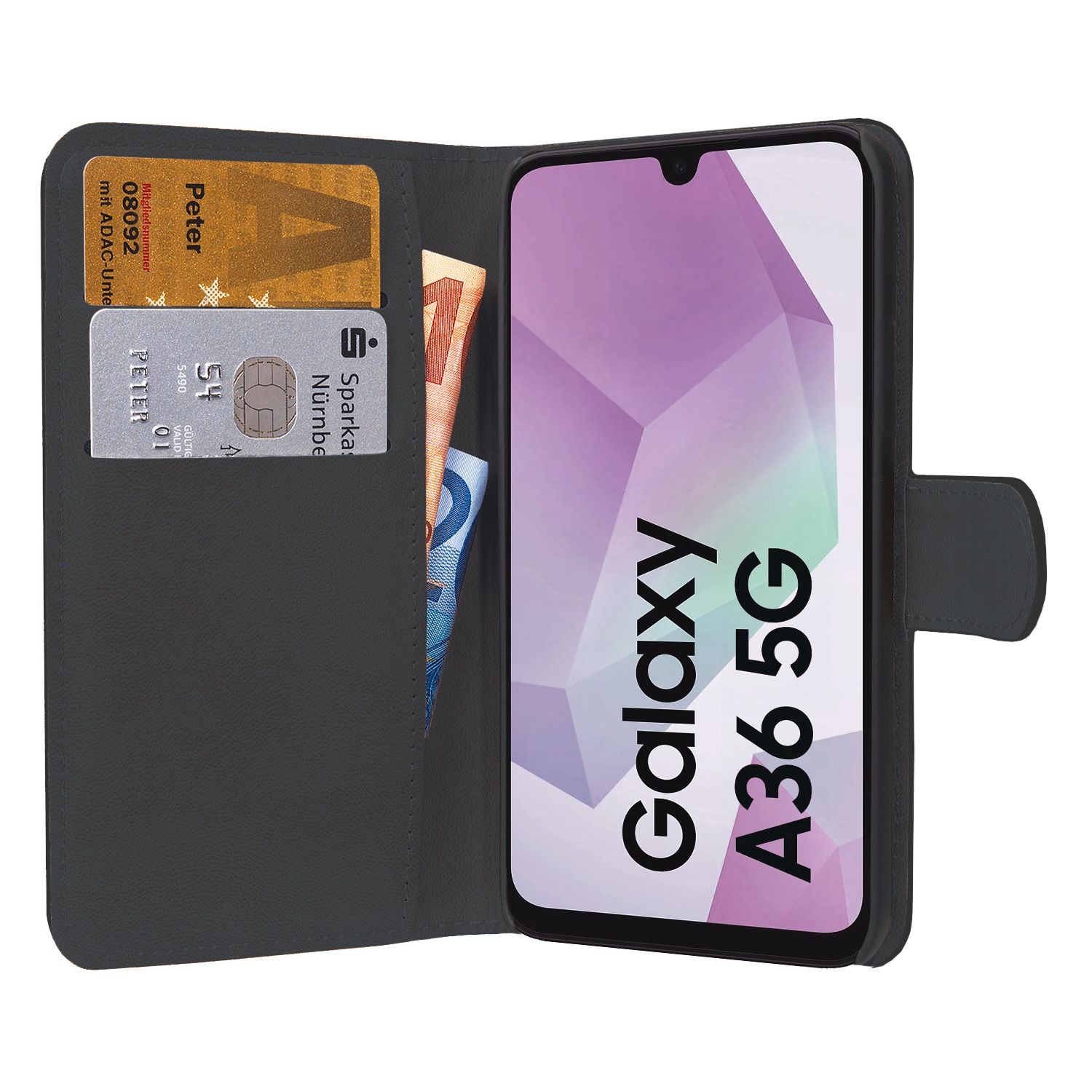 PEDEA Handyhülle »Book Cover Classic für Samsung Galaxy A36/A56 5G«, Samsung Galaxy A36 5G-Samsung Galaxy A56 5G, Backcover, Schutzhülle, Handyschutzhülle, Case, Schutzcase, stoßfest