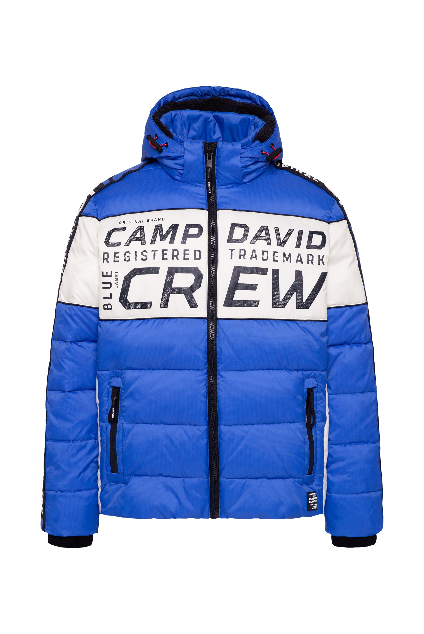 CAMP DAVID Winterjacke mit Kapuze mit abtrennbarer Kapuze