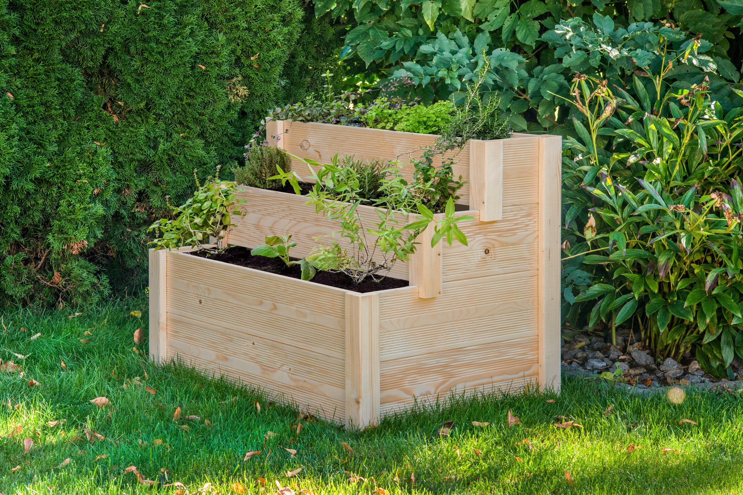 BM Massivholz Hochbeet "Douglasie" BxTxH: 106x73x76 cm, naturbelassen günstig online kaufen