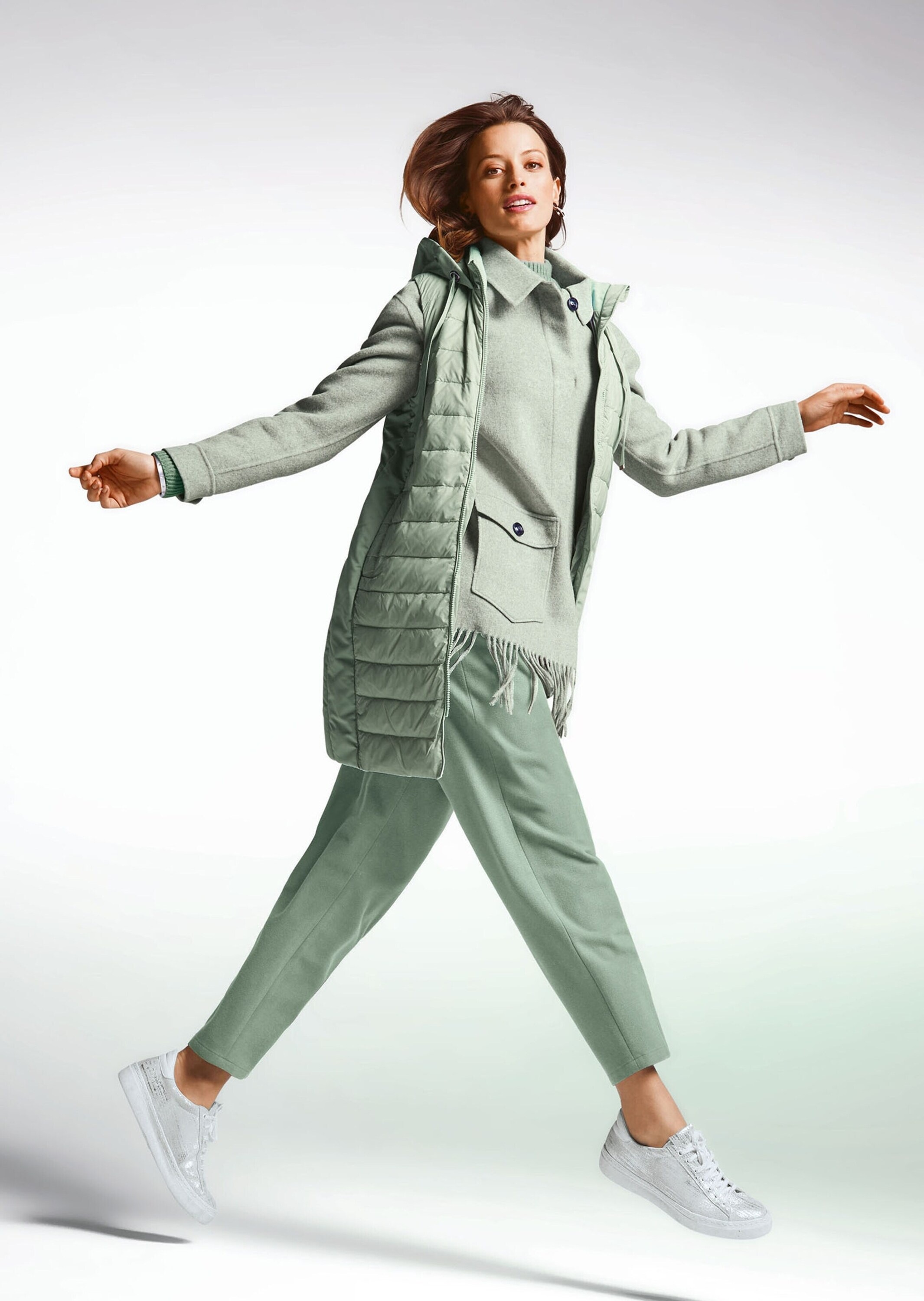 MADELEINE Bundfaltenhose "Hose Bundfaltenhose in pflegeleichter Ceramica-Qu günstig online kaufen