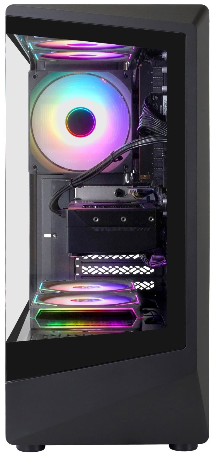 GAMEMAX Gaming-PC-Komplettsystem »GigaDeal VISTA COC AB 2791 Ryzen 5 7500F 16GB DDR5 1TB SSD RTX 5070« 32 ″ AMD Ryzen 5 GeForce RTX™ 5070 16 GB RAM 1.000 GB SSD Windows 11, DDR5 RAM + Gigabyte GS32QCA LED-Monitor Curved, 80 cm 32"