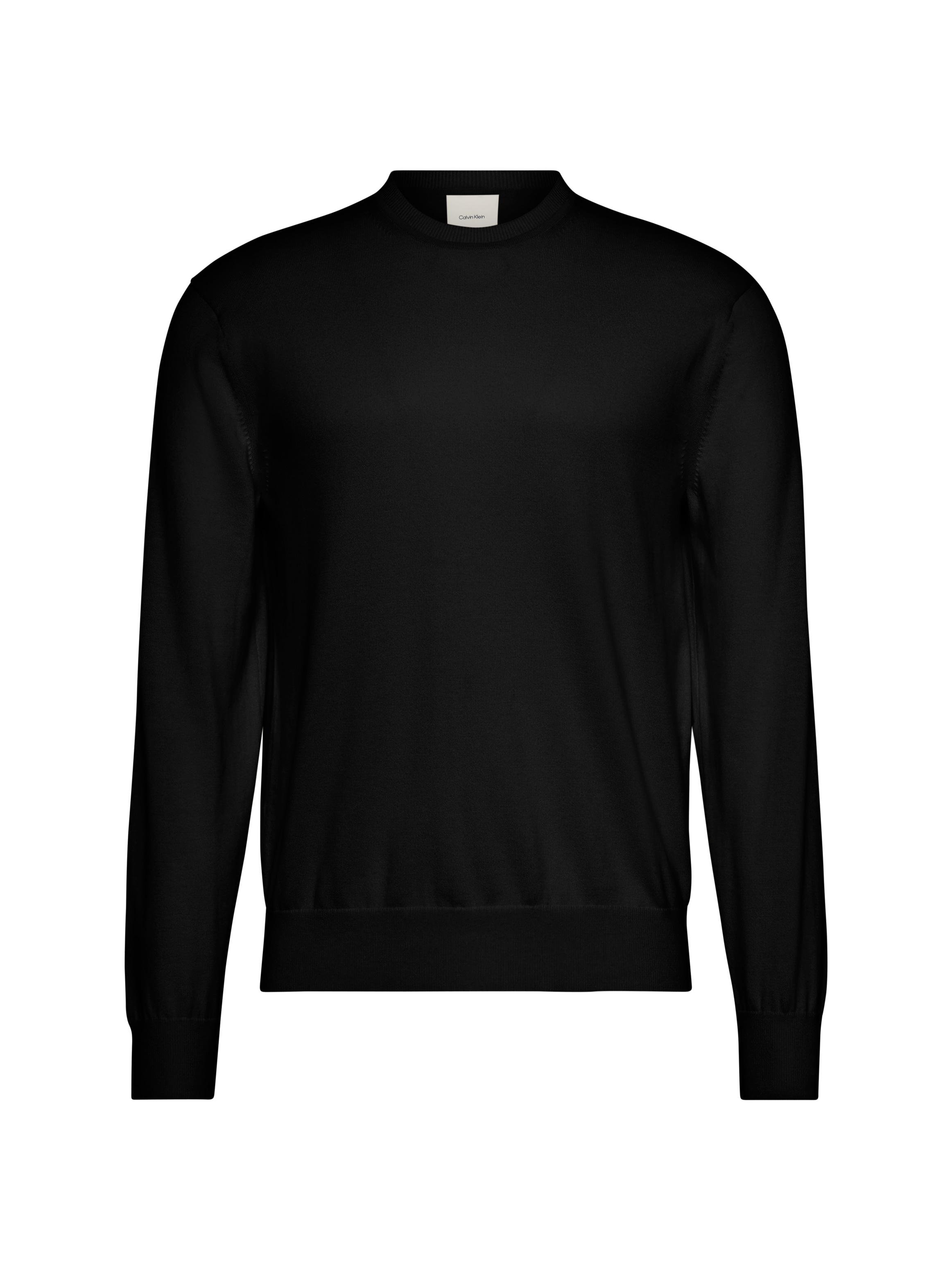 Calvin Klein Jeans Strickpullover »LS SUPIMA COTTON CREW 14GG« Mit Rundhalsausschnitt