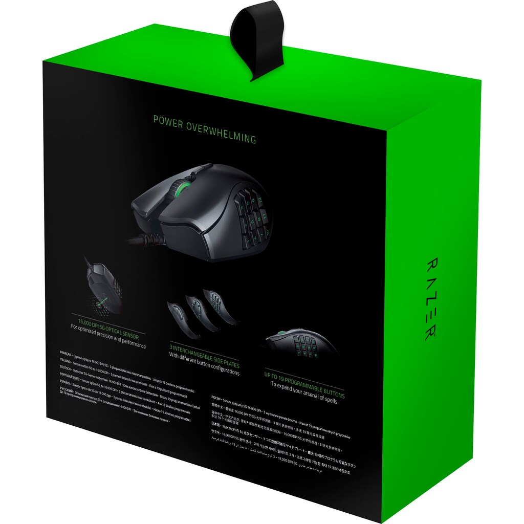 RAZER Gaming-Maus »Naga Trinity«, kabelgebunden