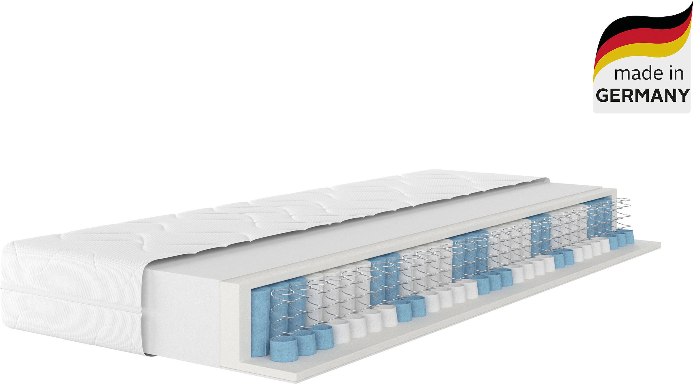 OTTO home Taschenfederkernmatratze "Kirkja 7-Zonen Matratze 90x200 cm, 140x günstig online kaufen