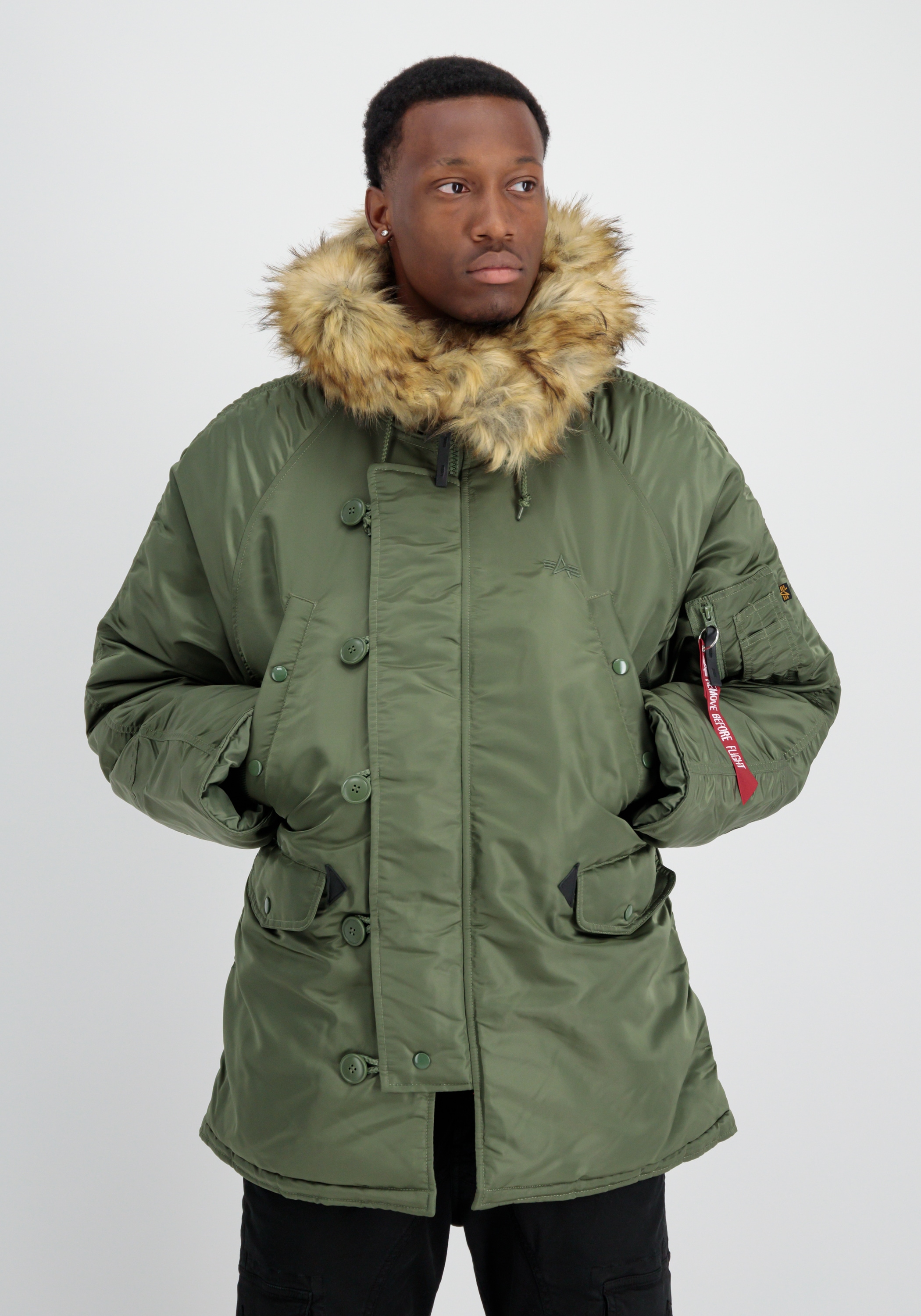 Alpha Industries Winterjacke »Alpha Industries Men - Cold Weather Jackets N-3B Heritage«