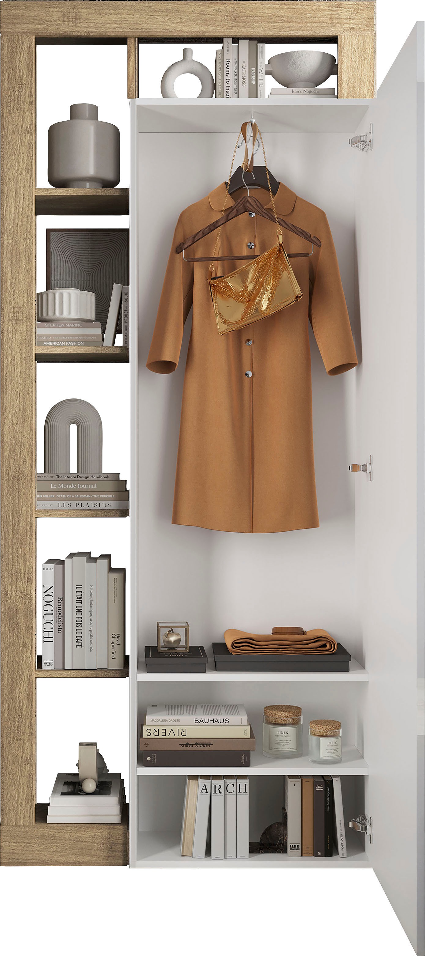 Thumbnail - INOSIGN Garderobenschrank "Hamburg, Breite 91 cm", Höhe 209 cm