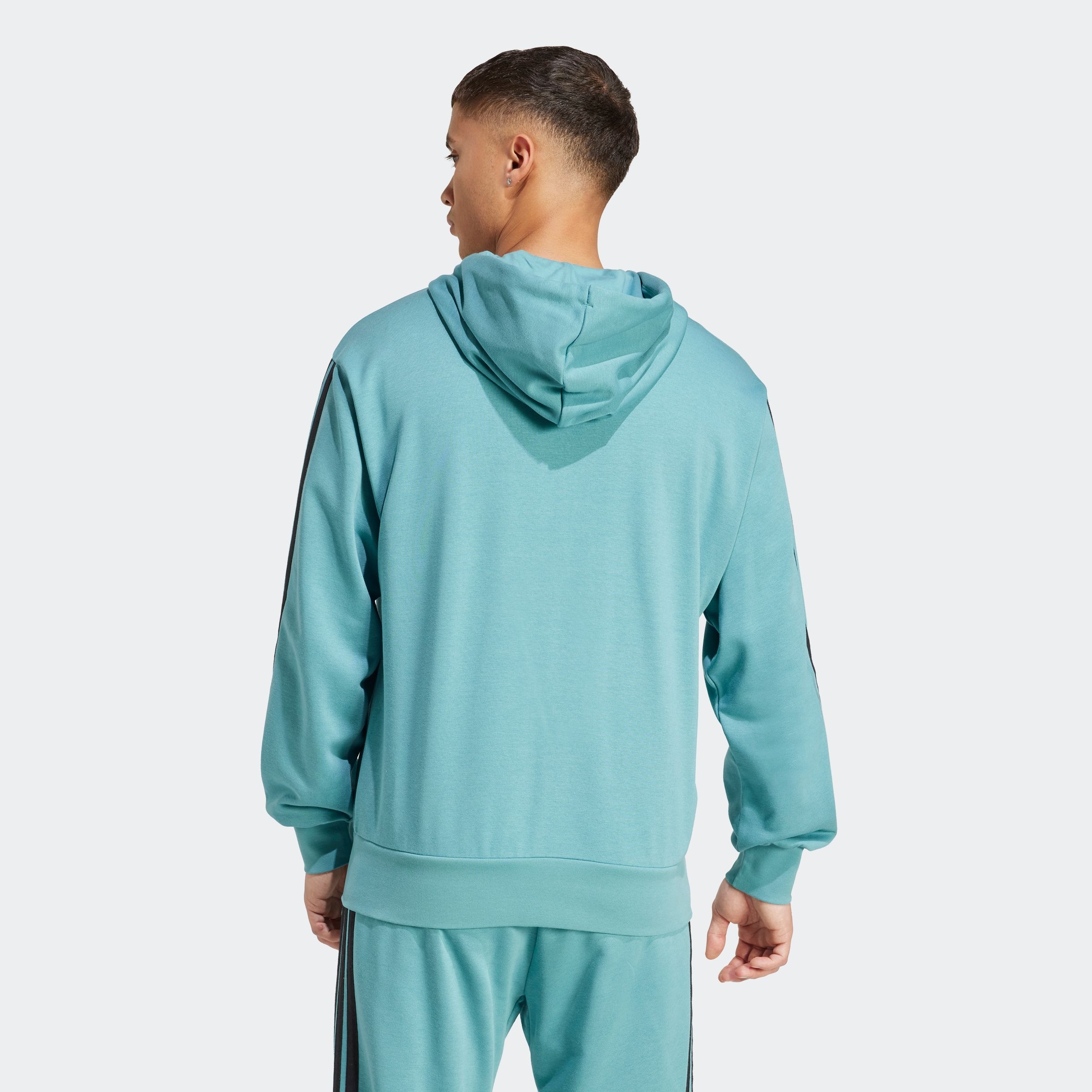 adidas Sportswear Kapuzensweatshirt "ESSENTIALS 3-STREIFEN FRENCH TERRY" günstig online kaufen
