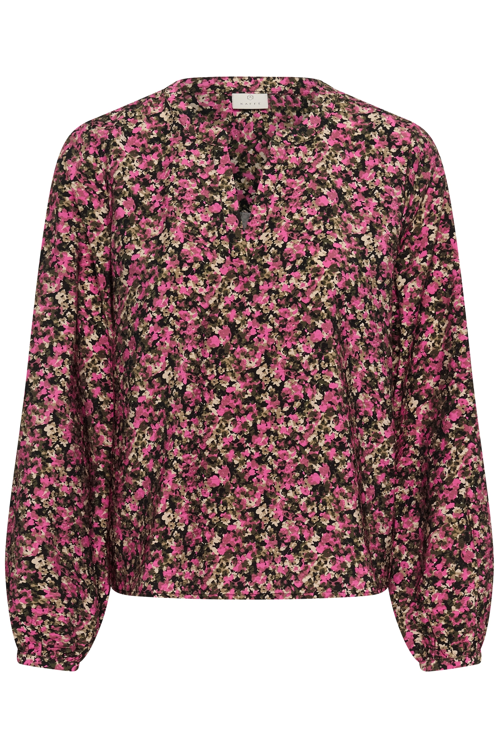 KAFFE Langarmbluse "Damen Bluse langarm KAbella"