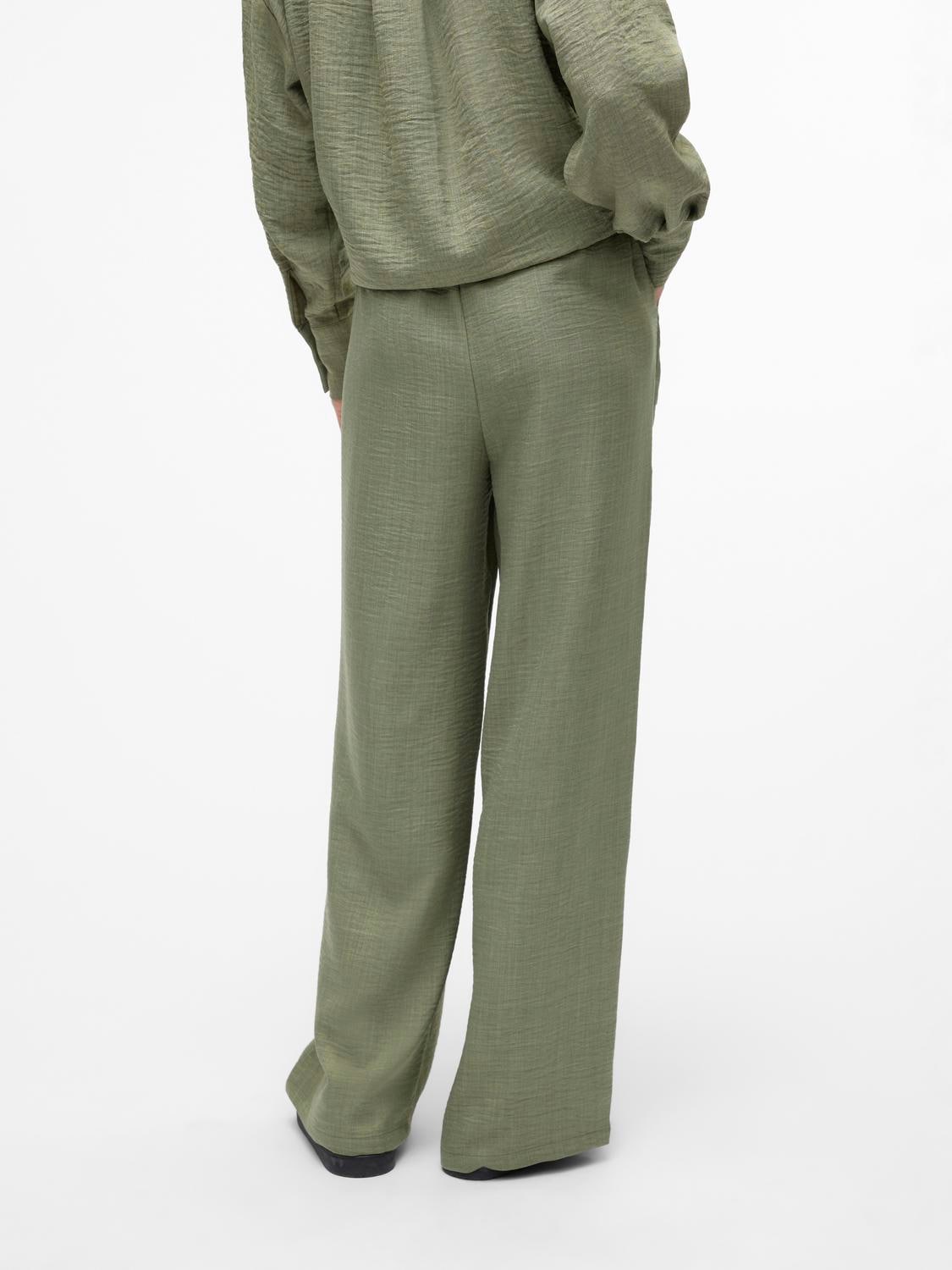 Vero Moda Schlupfhose »VMMELANEY HW LOOSE PANT WVN GA NOOS«, Sommerhose