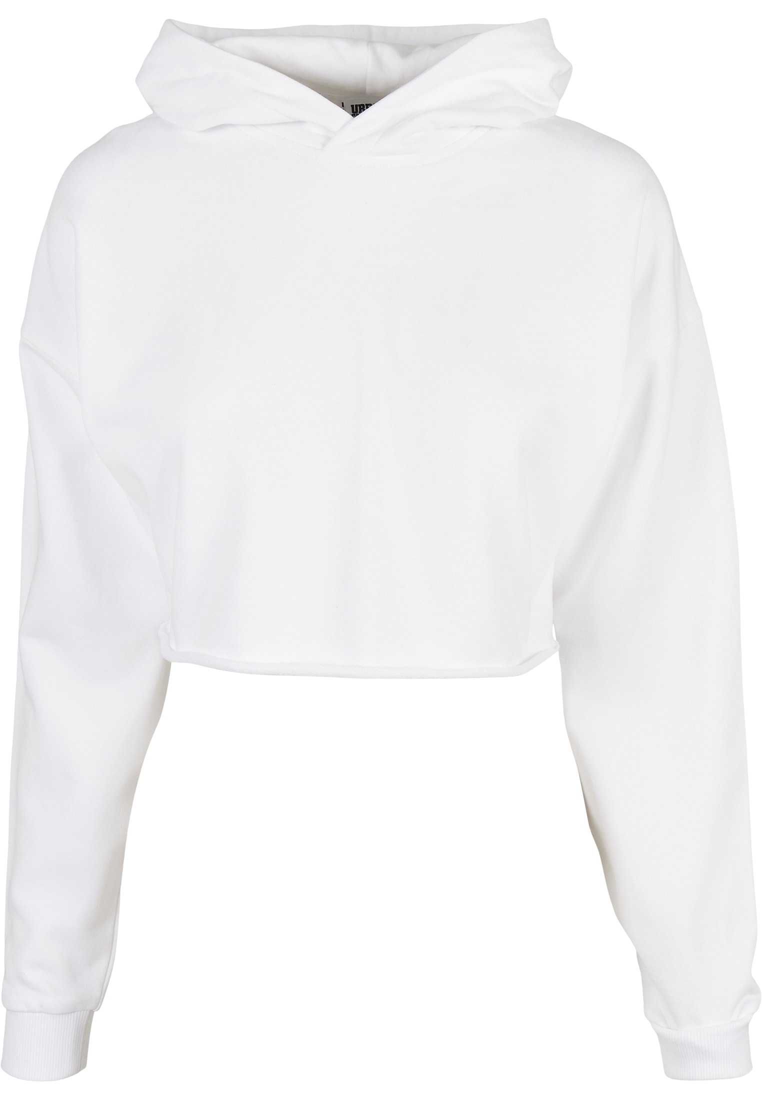 URBAN CLASSICS Rundhalspullover "Urban Classics Damen Ladies Oversized Cropped Hoody"