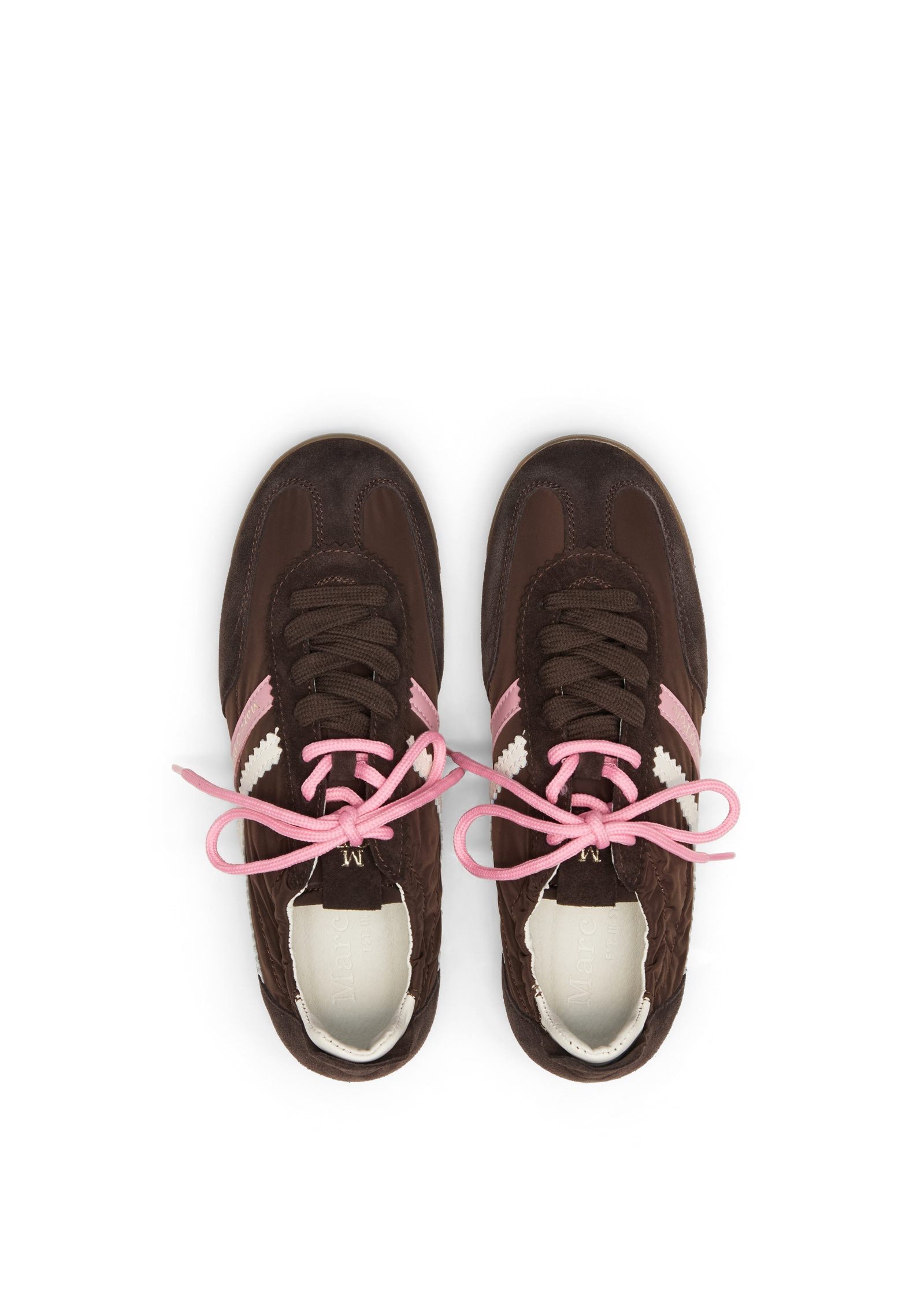 Marc O'Polo Sneaker »aus recyceltem Nylon mit Lederakzenten«