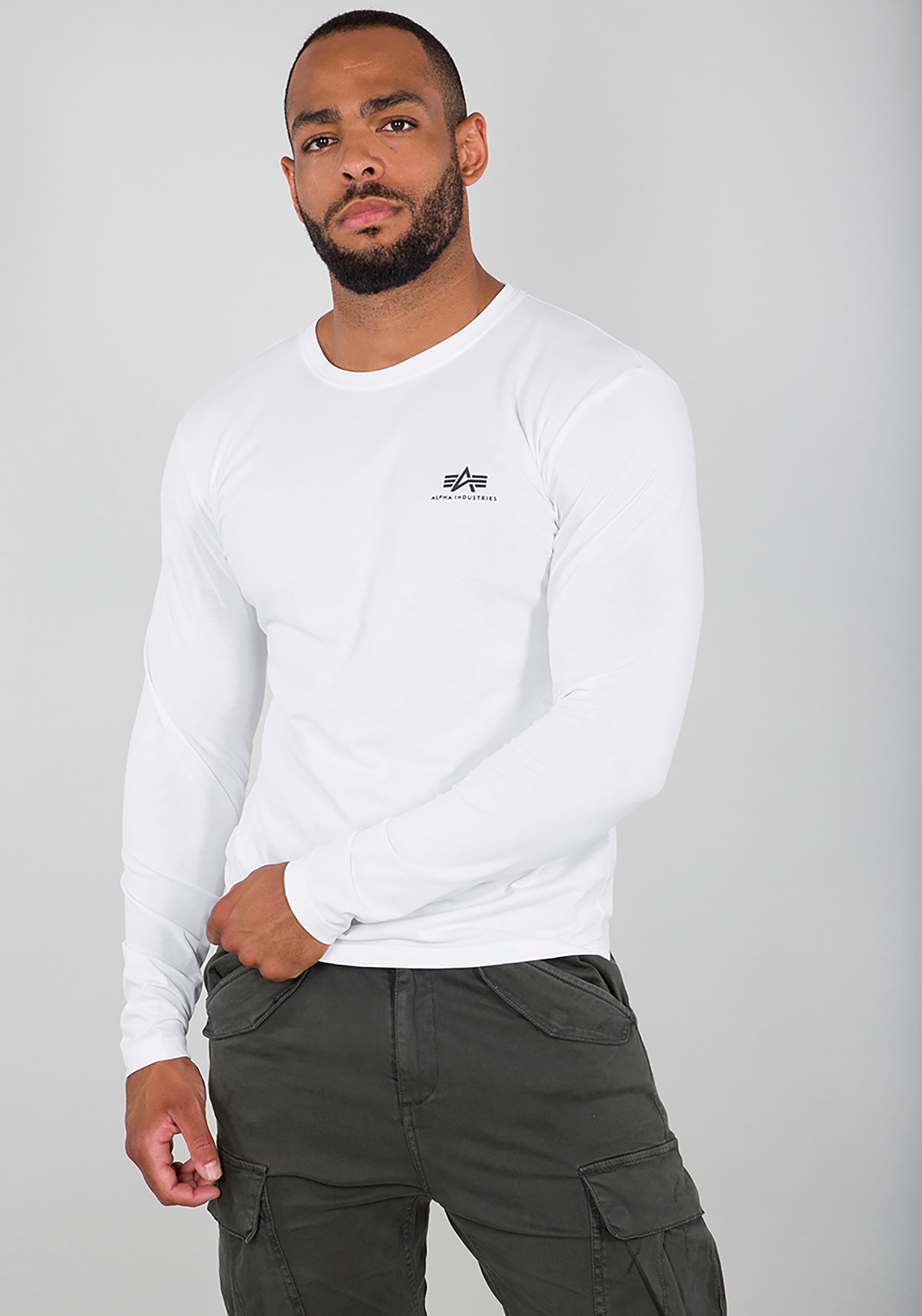Alpha Industries Langarmshirt »Basic LS Small Logo« kaufen