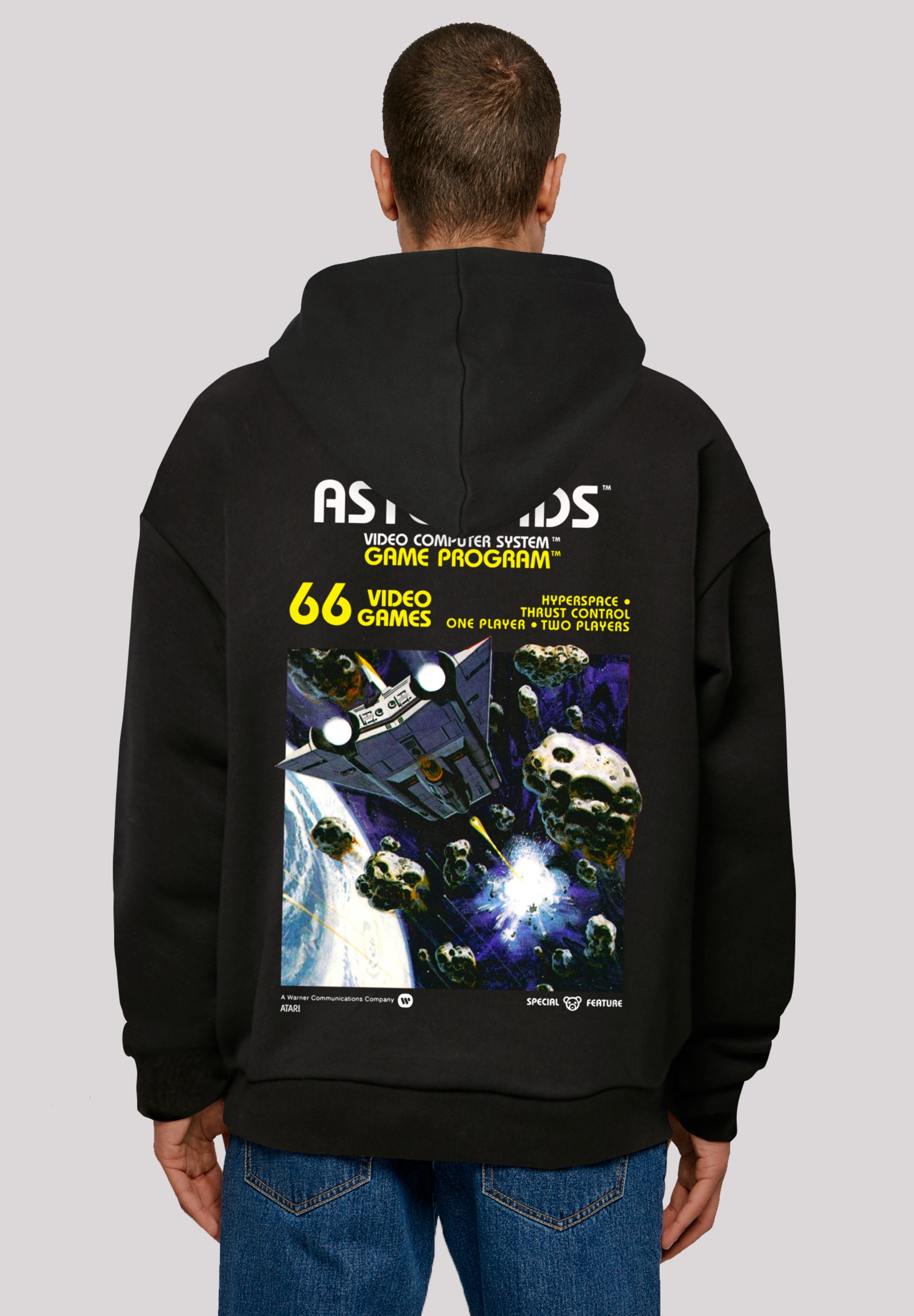 F4NT4STIC Kapuzenpullover »Atari Games Logo Retro Gaming«, Premium Qualität