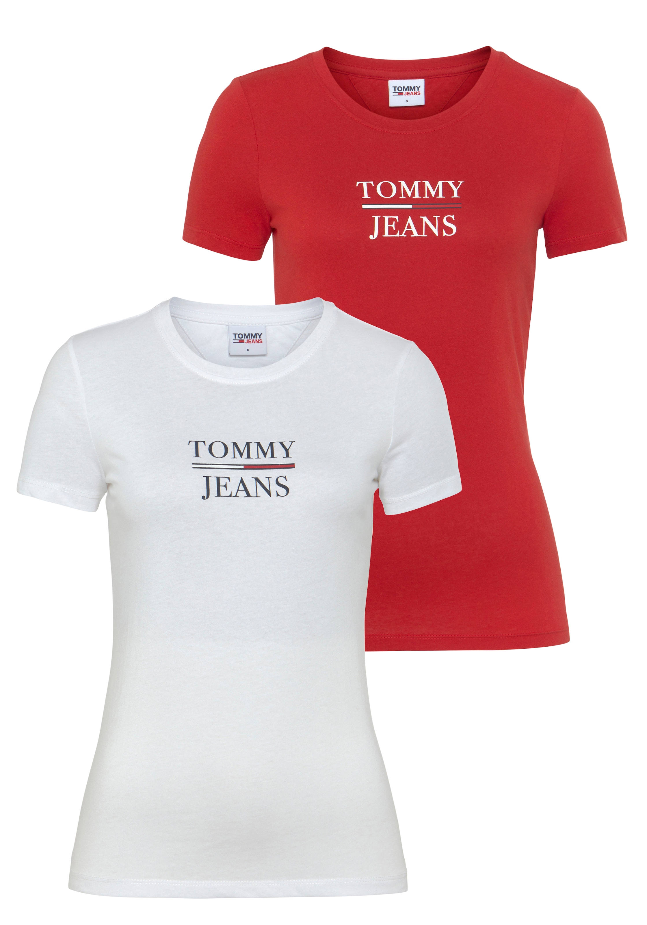 TOMMY JEANS TOMMY Džinsai Marškinėliai »TJW 2PACK ...