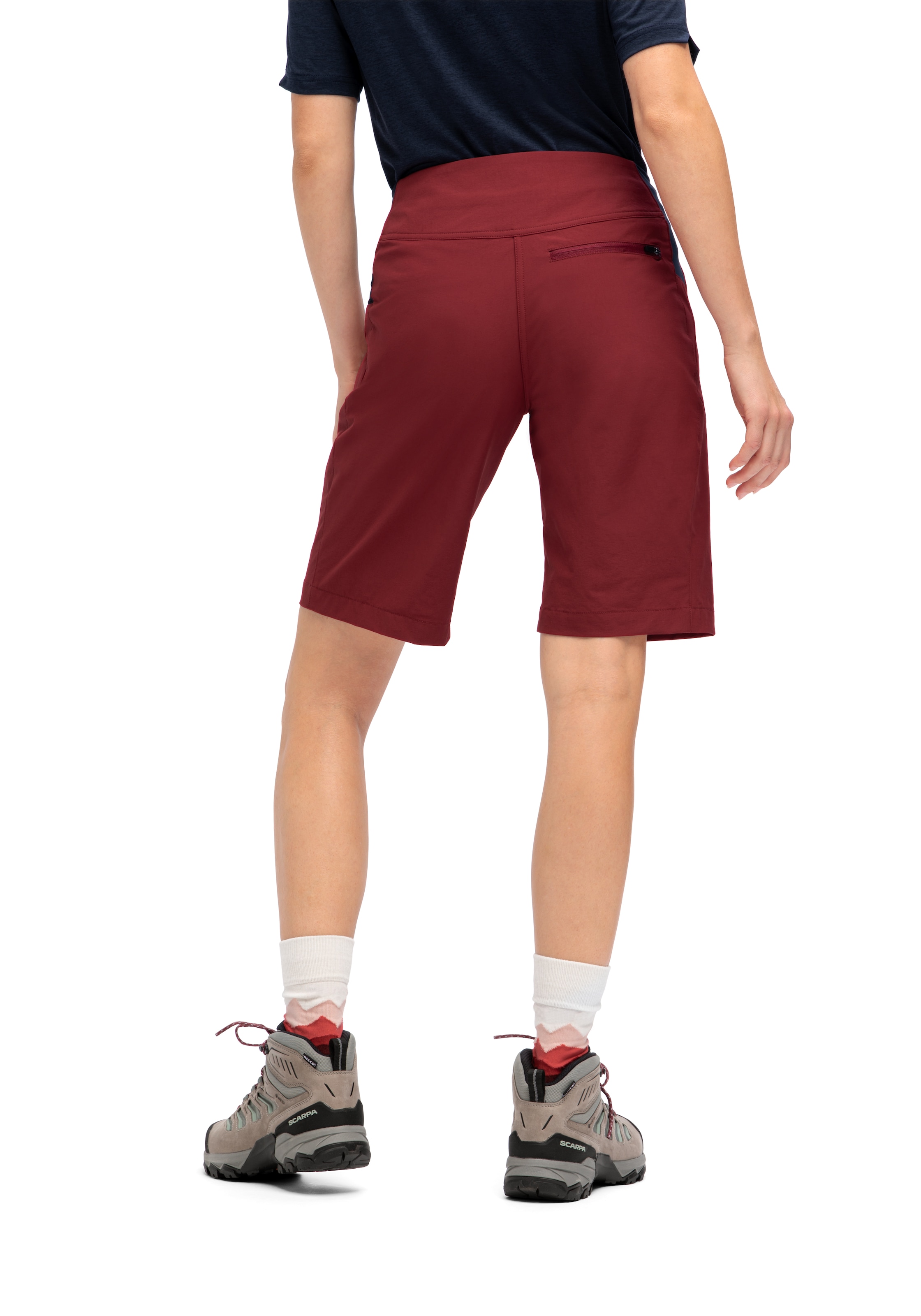 Maier Sports Outdoorhose »Inara Short Vario«, Damen Shorts, kurze Wanderhose, Outdoor-Hose, 4 Taschen, Regular Fit