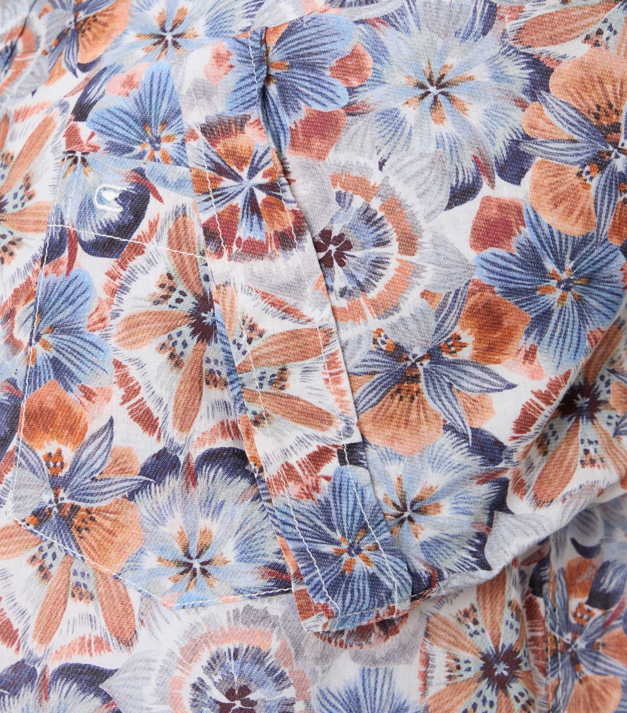 CASAMODA Leinenhemd »CASAMODA Leinenhemd Print«