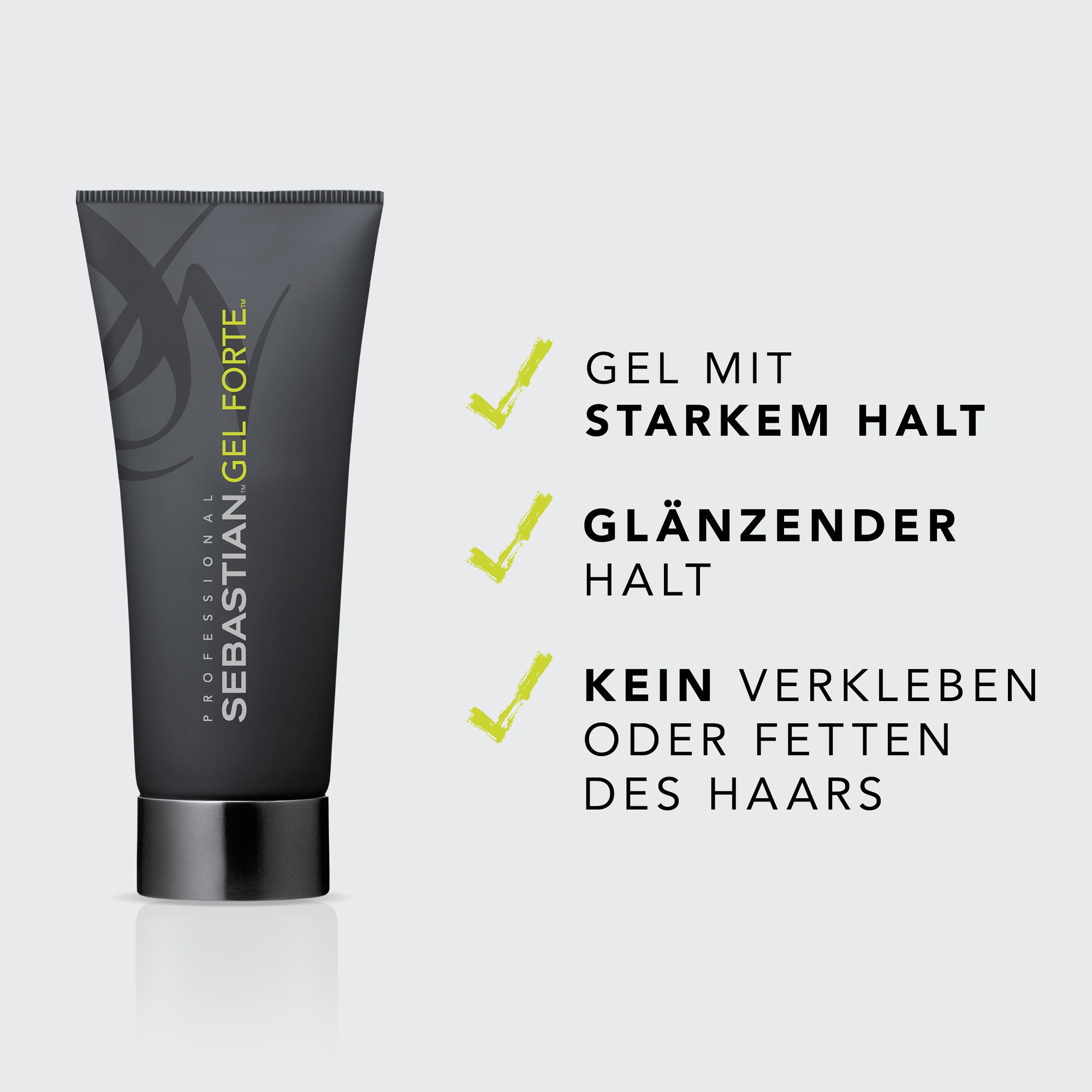 Sebastian Professional Haarcreme »Gel Forte« starker Halt, flexibel, schimmernd, einfach auszuspülen