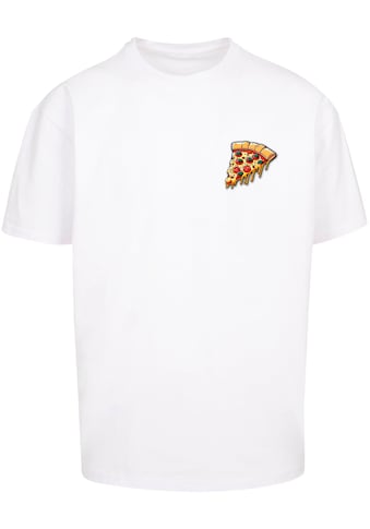 T-Shirt »Merchcode Herren Pizza Comic Heavy Oversized Tee«, (1 tlg.)