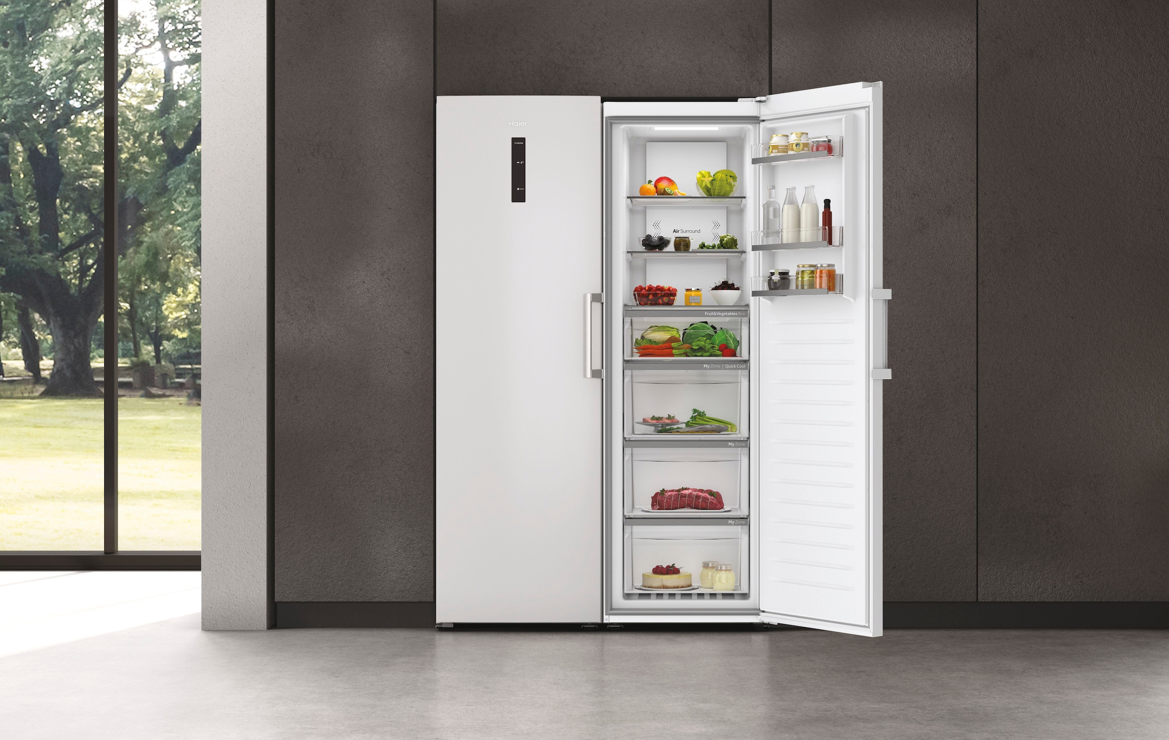Haier Kühlschrank, 190,5 breit H3R-330WNA, | BAUR hoch, cm cm 59,5 bestellen