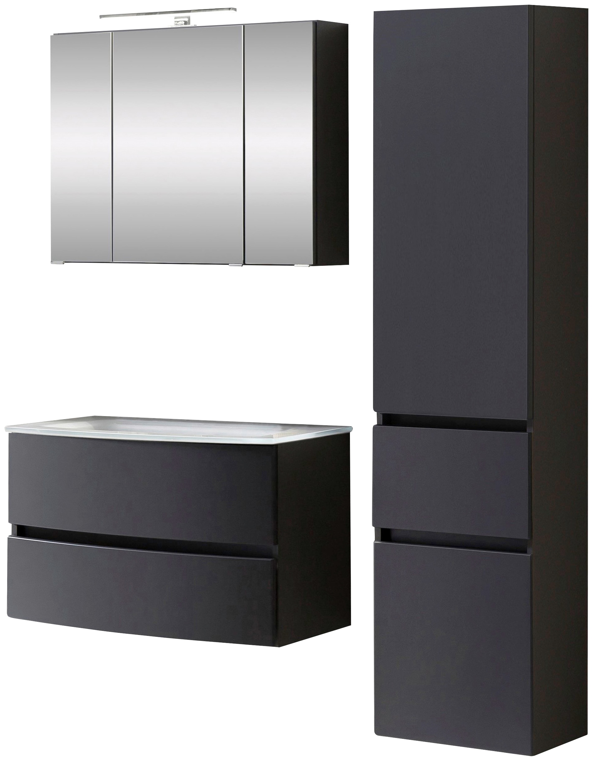 welltime Badezimmer-Set "Kaunas" Set, 3 Stk. tlg. günstig online kaufen